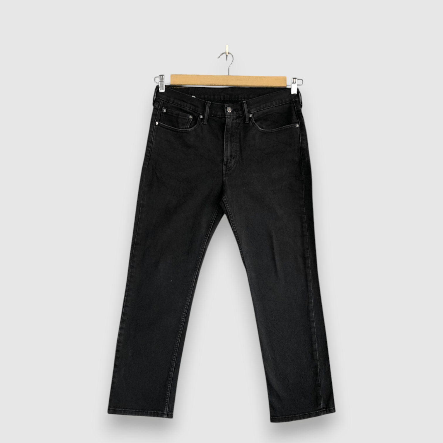 Levi's Vintage Y2K Levis Faded Black Jeans Levi's Light Wash Denim Size US 32 / EU 48 - 1 Thumbnail