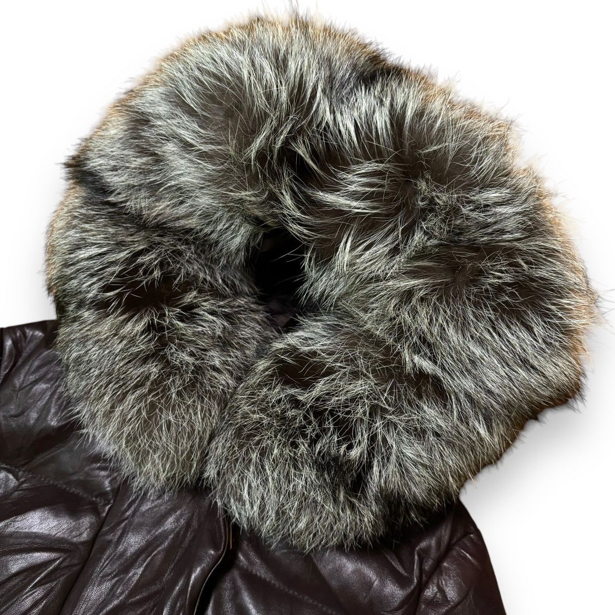 14th Addiction × If Six Was Nine × Le Grande Bleu (L.G.B.) Oryany fur silver fox down puffer jacket LGB style Size US M / EU 48-50 / 2 - 9 Thumbnail