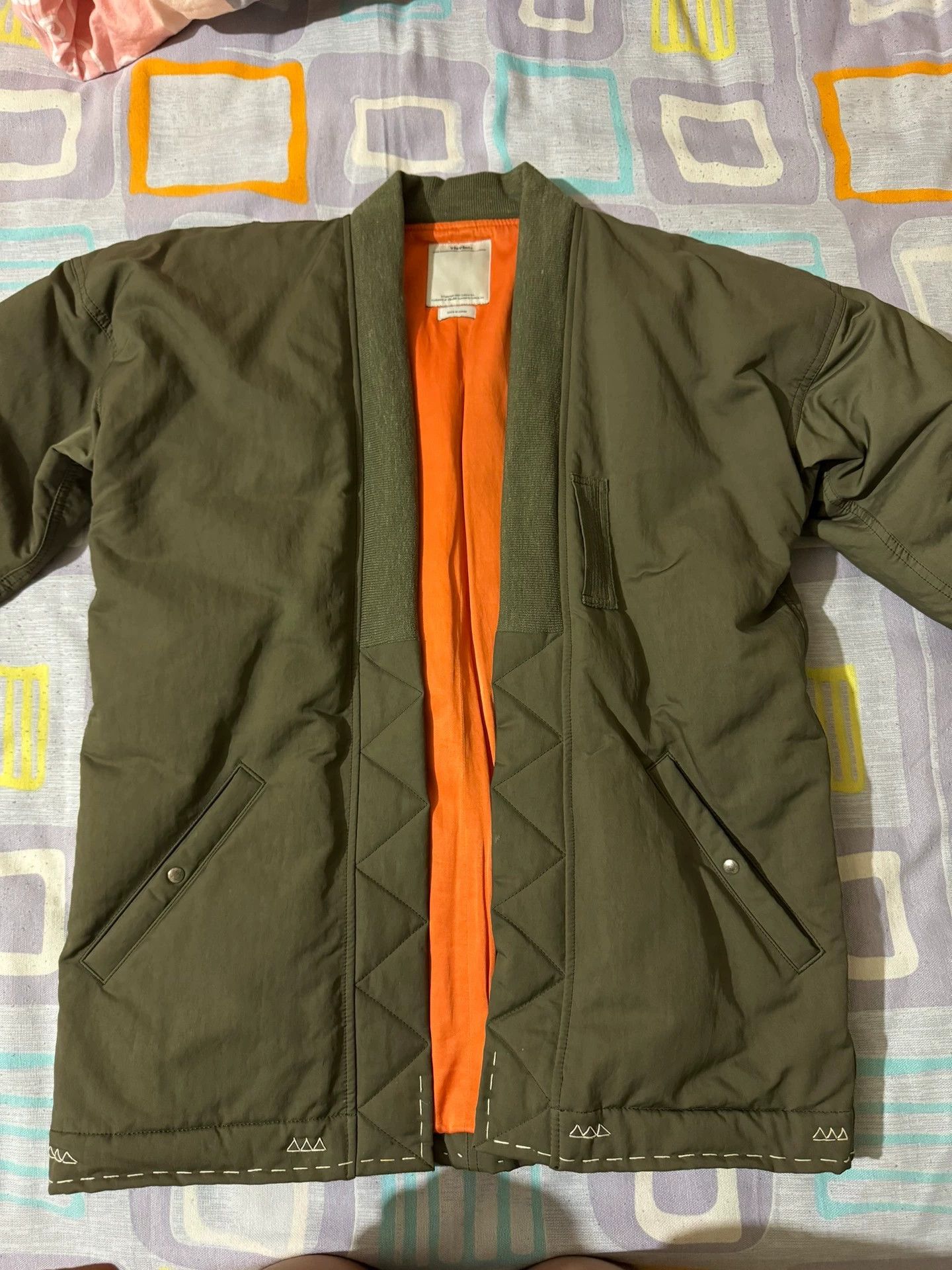 Visvim visvim 17aw sanjuro kimono down jkt Size US L / EU 52-54 / 3 - 1 Thumbnail