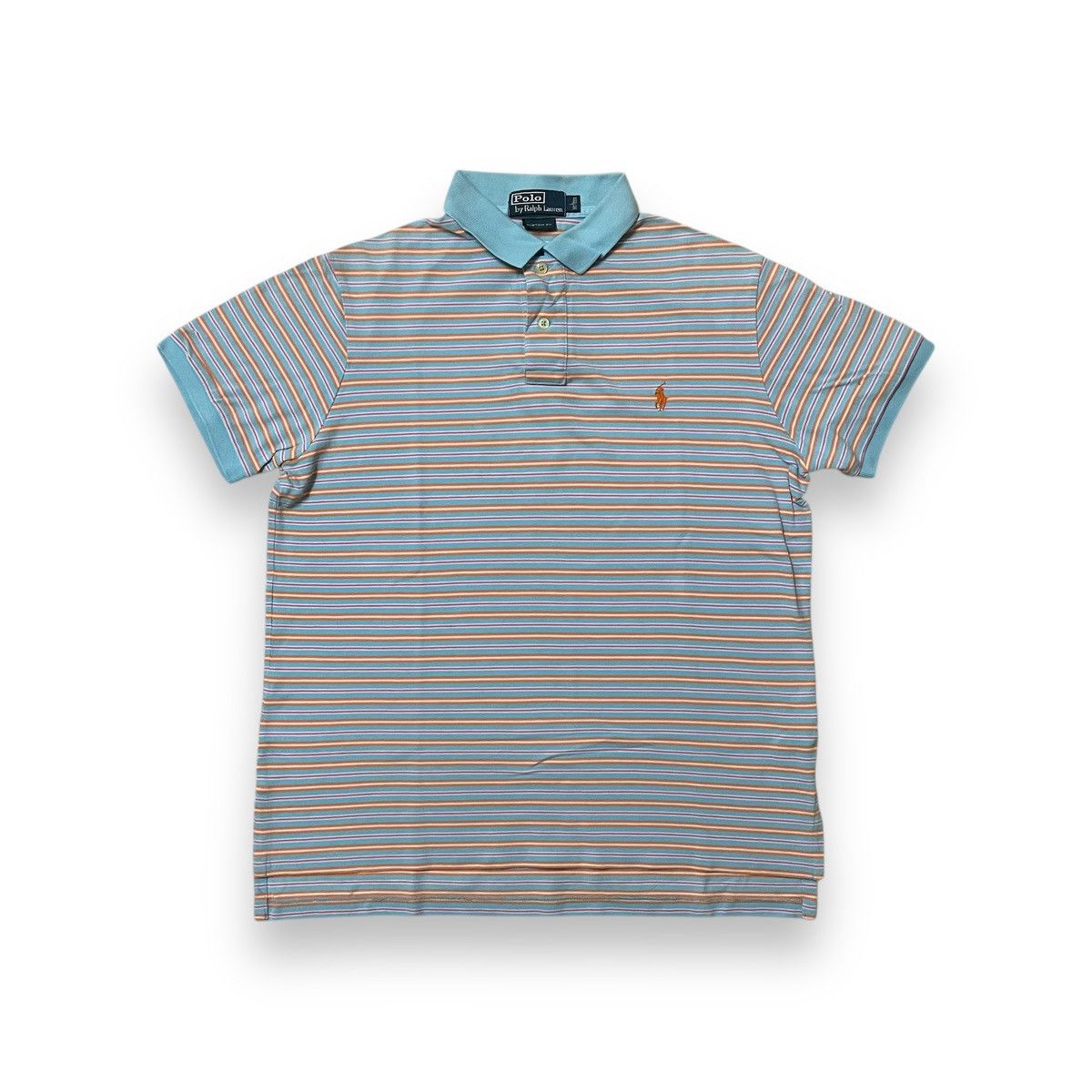Polo Ralph Lauren Polo by Polo Ralph Lauren Custom Fit Stripe Soft Colourway Size US L / EU 52-54 / 3 - 1 Thumbnail