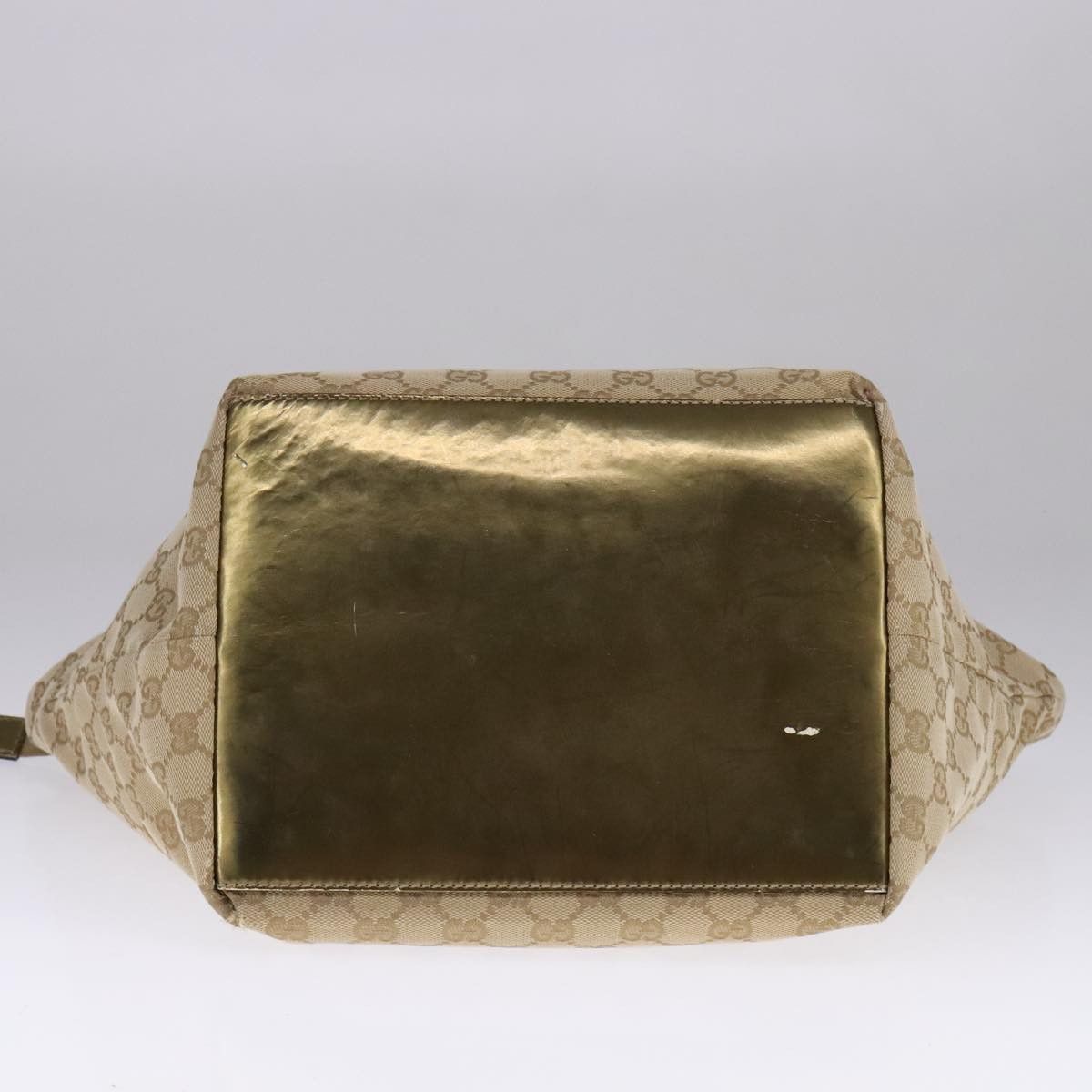 Gucci GUCCI GG Canvas Sherry Line Tote Bag Beige Gold Pink Size ONE SIZE - 9 Thumbnail