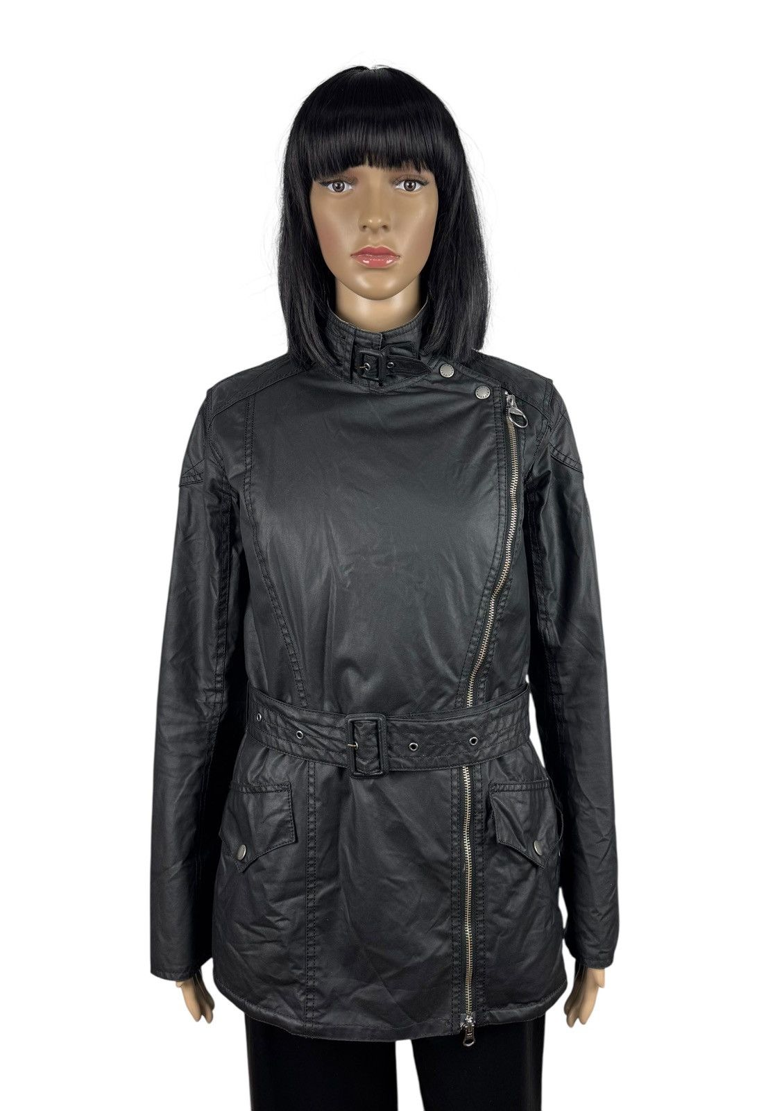 Barbour Barbour International Freda Wax Coat Belted size UK12 US8 Size M / US 6-8 / IT 42-44 - 1 Thumbnail