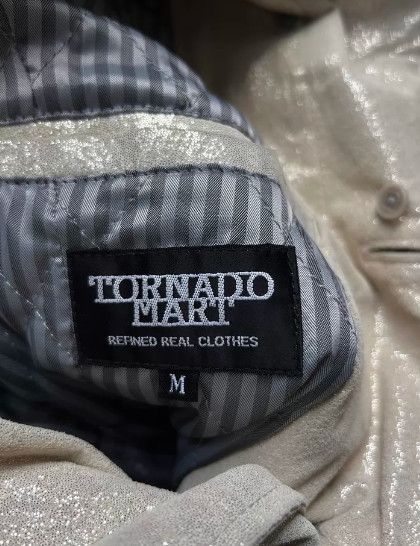 Tornado Mart Tornado Mart 1990s Detachable Fur Collar Long Leather Coat Size M / US 6-8 / IT 42-44 - 8 Thumbnail