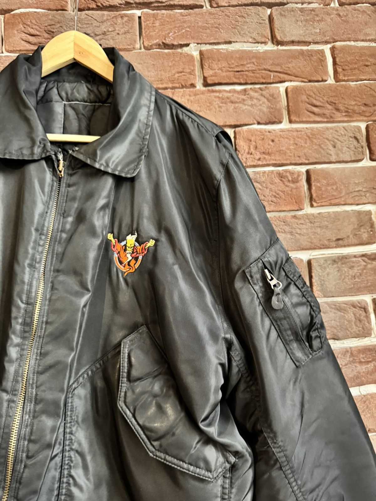 Thunderdome Rare 90s 1994 Thunderdome Bomber Jacket Gabber Hardcore Band Size US XL / EU 56 / 4 - 7 Thumbnail