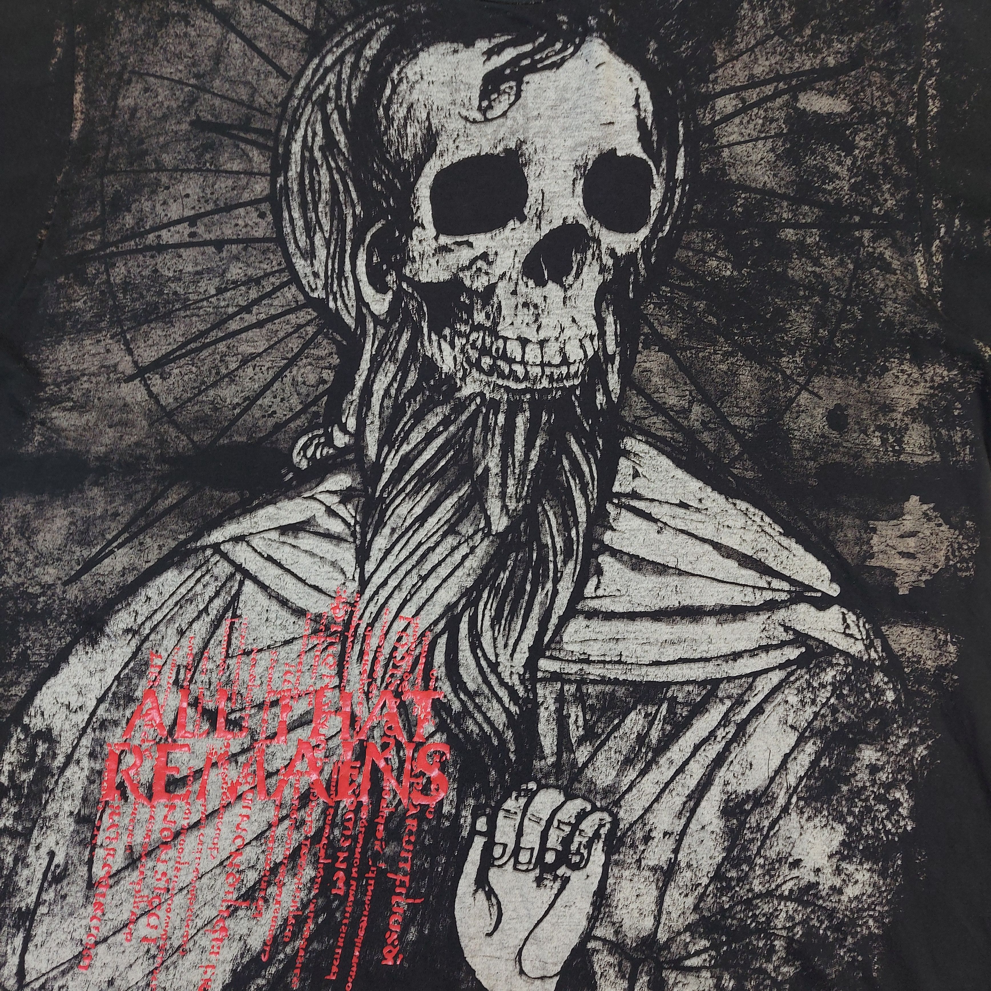Band Tees All That Remains Band Skull Priest Mega Print Metal TEE Size US L / EU 52-54 / 3 - 2 Thumbnail