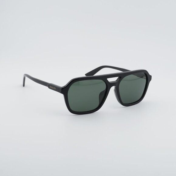 Gucci Gucci GG1823SA 001 Sunglasses Black Square Frame, Grey Size ONE SIZE - 5 Thumbnail