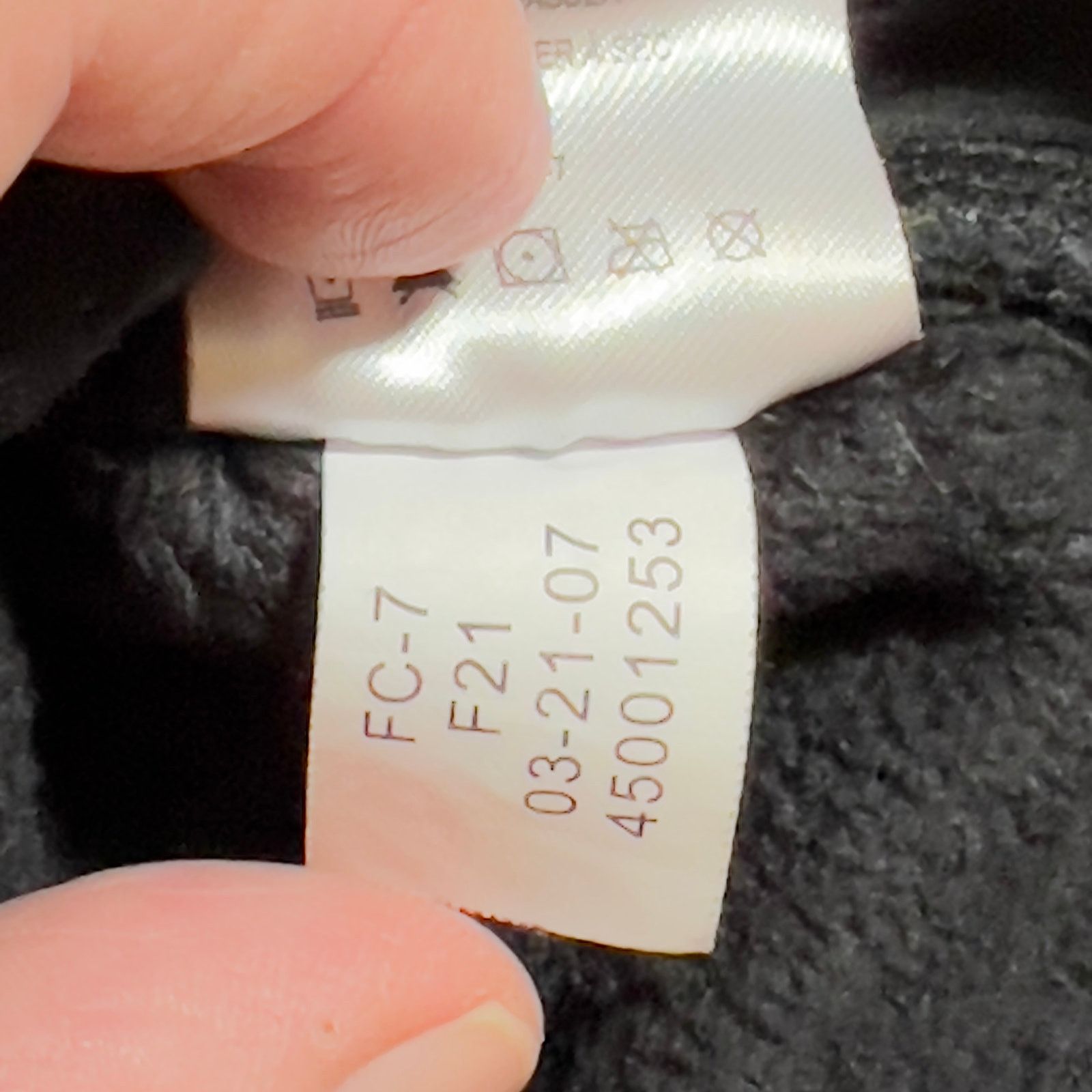 Free Country Fleece Full Zip Jogger Free Country Woman's L Black Pockets Size L / US 10 / IT 46 - 12 Thumbnail