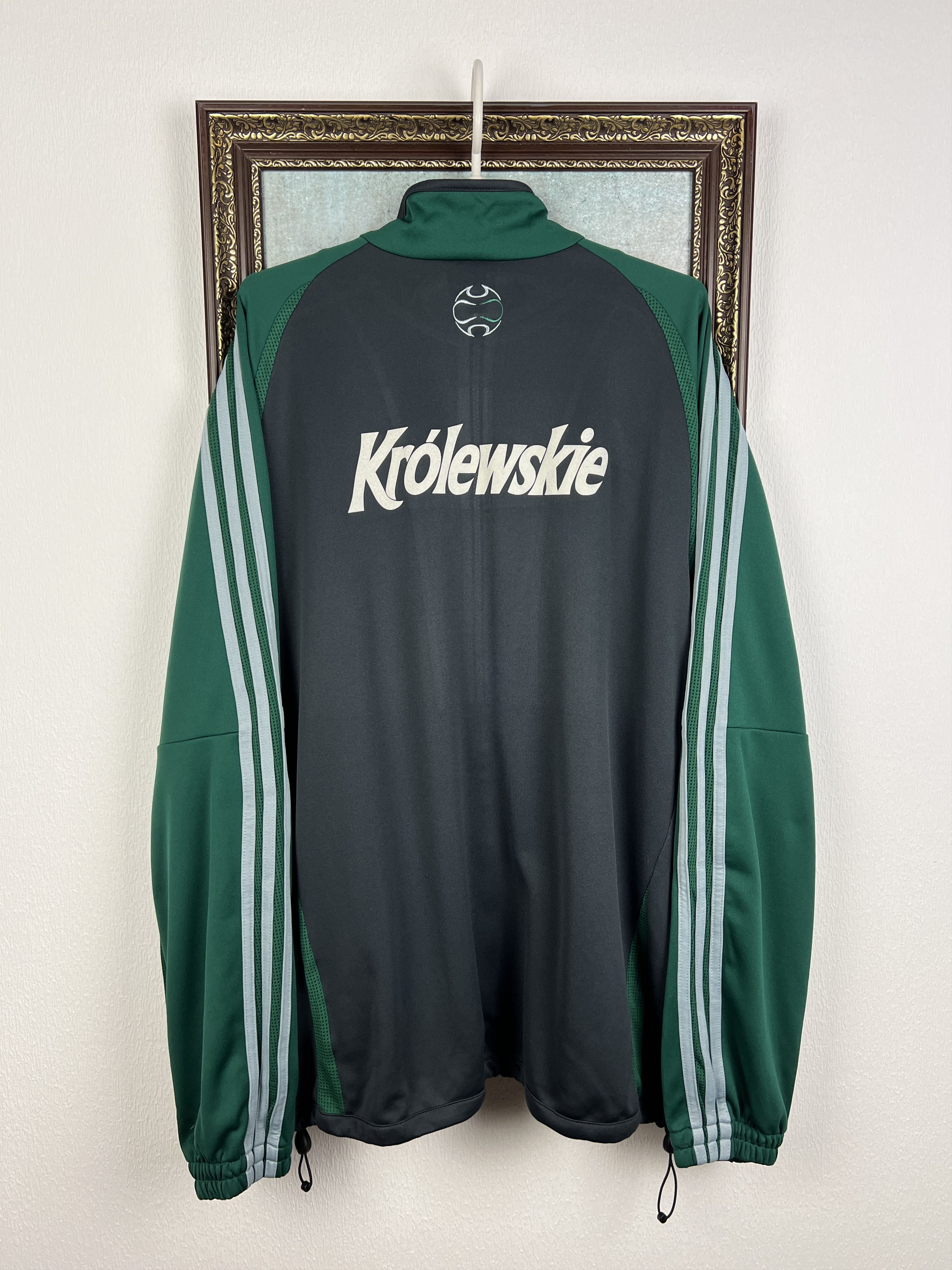 Adidas Vintage Adidas Legia Warsaw Football Jacket Soccer Track Top Size US XXL / EU 58 / 5 - 10 Thumbnail