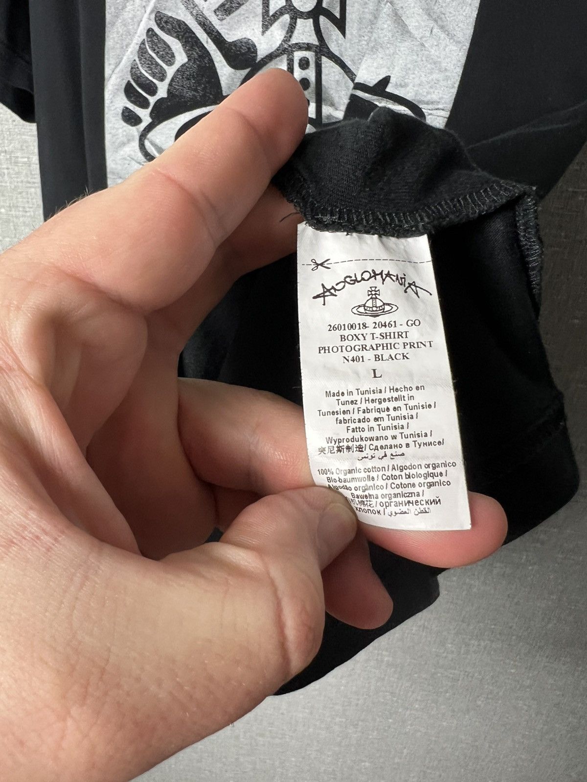 Vivienne Westwood Vivienne Westwood x Anglomania CHAOS Big Logo Orb Tee Size L Size US L / EU 52-54 / 3 - 12 Thumbnail