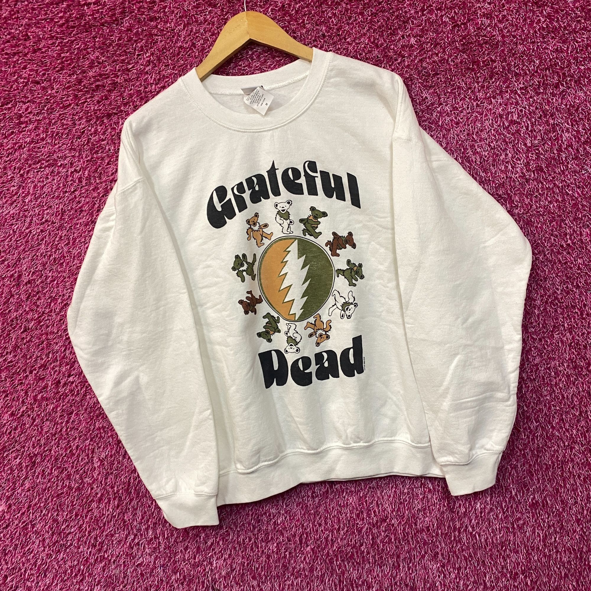 Grateful Dead Grateful Dead Dancing Bears crewneck size Medium Size US M / EU 48-50 / 2 - 3 Thumbnail