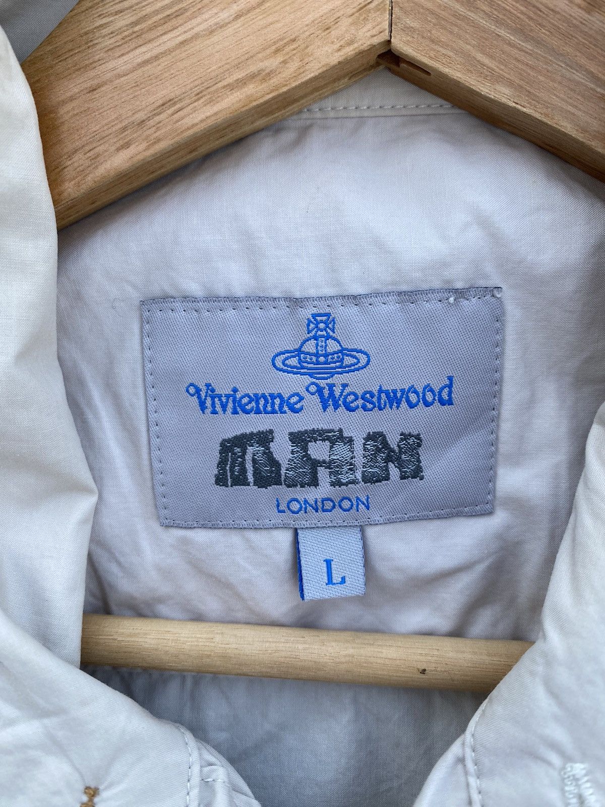 Vivienne Westwood Vintage Vivienne Westwood Small Logo Button Ups Shirt Size US S / EU 44-46 / 1 - 11 Thumbnail