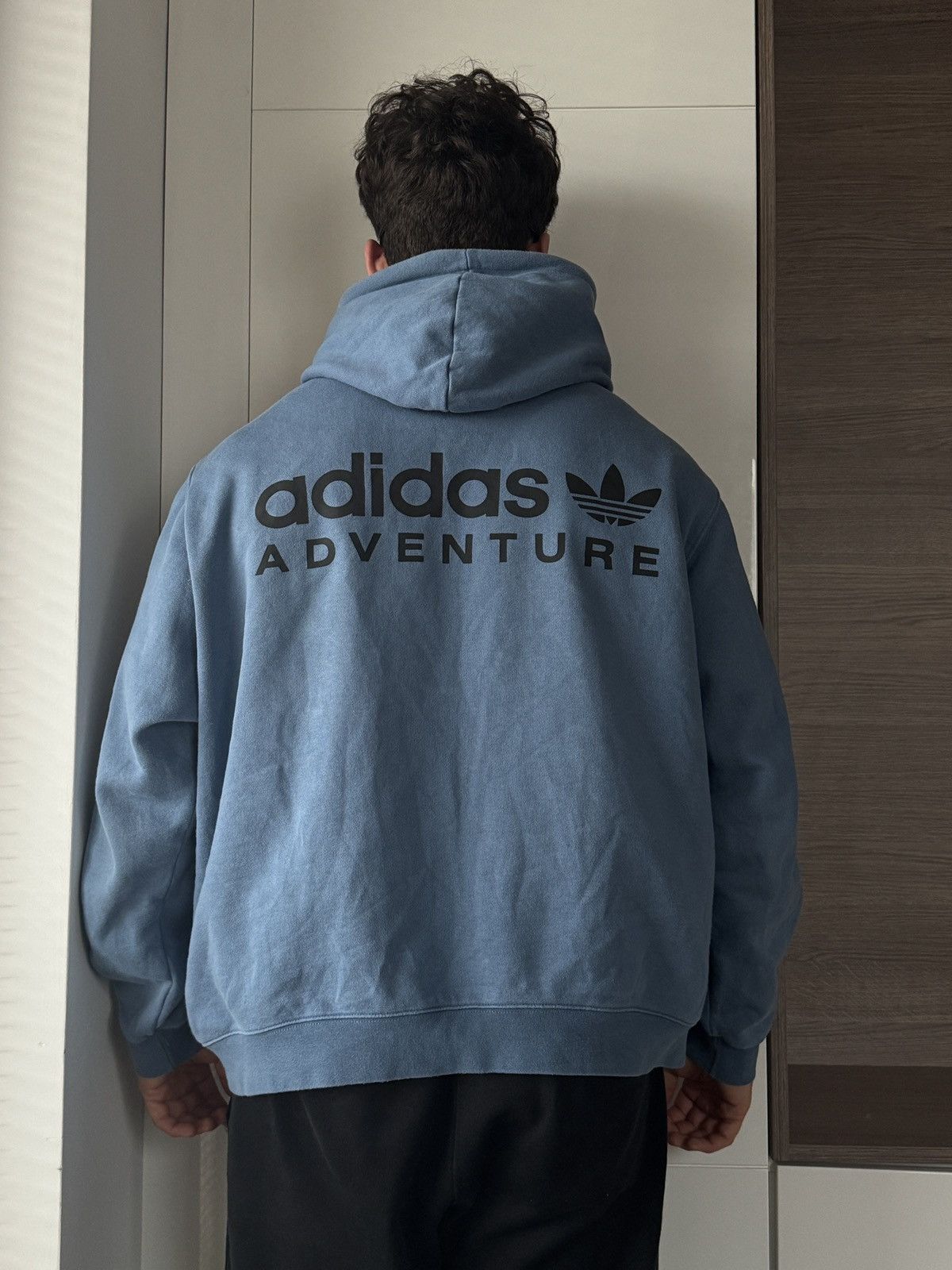 Adidas ‼️Adidas Adventure EQT Big Logo Regular Hood Hoodie ‼️ Size US XXL / EU 58 / 5 - 1 Thumbnail