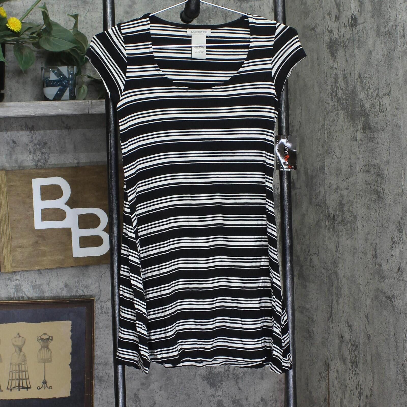 Other Nwt Unedited By Teeze Me A-line Dress Black / White Xxs Size XXS / US 00 / IT 34 - 1 Thumbnail