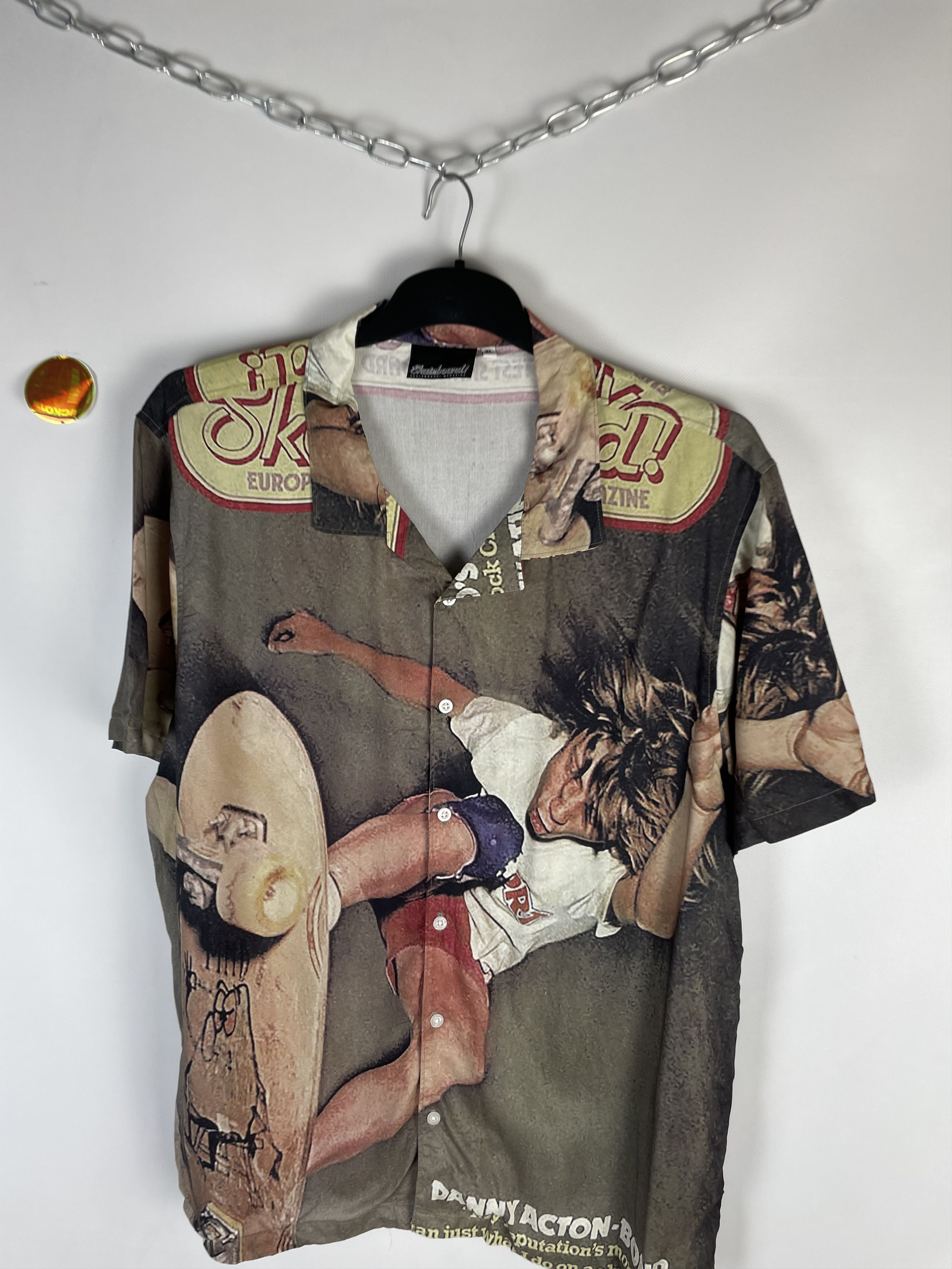 Vintage VINTAGE SKATEBOARDS Y2K HOOK-UPS SHIRTS Size US XL / EU 56 / 4 - 3 Thumbnail