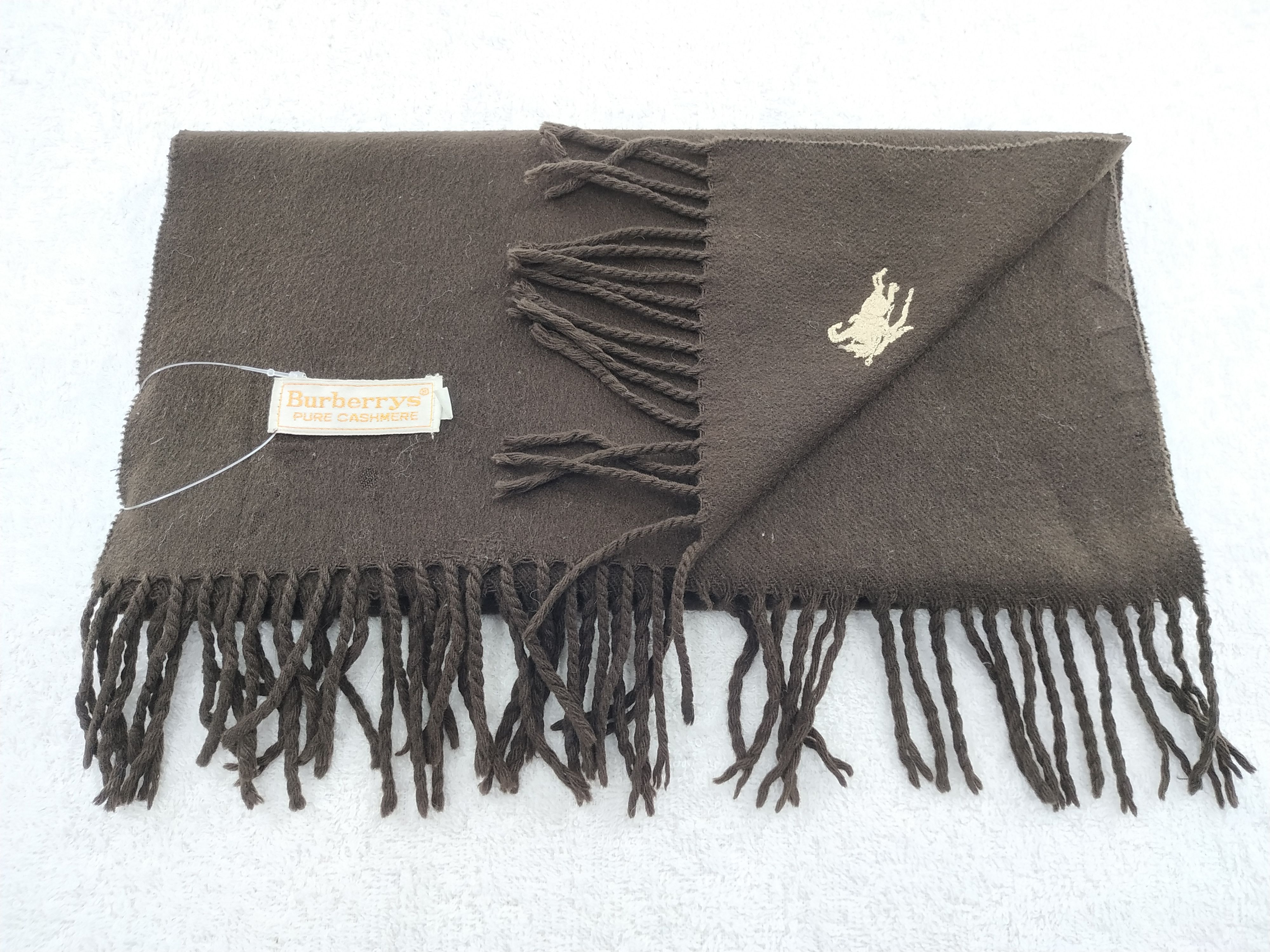 Burberry Vintage Burberry Scarf/Muffler/Neckwear MF461 Size ONE SIZE - 4 Thumbnail