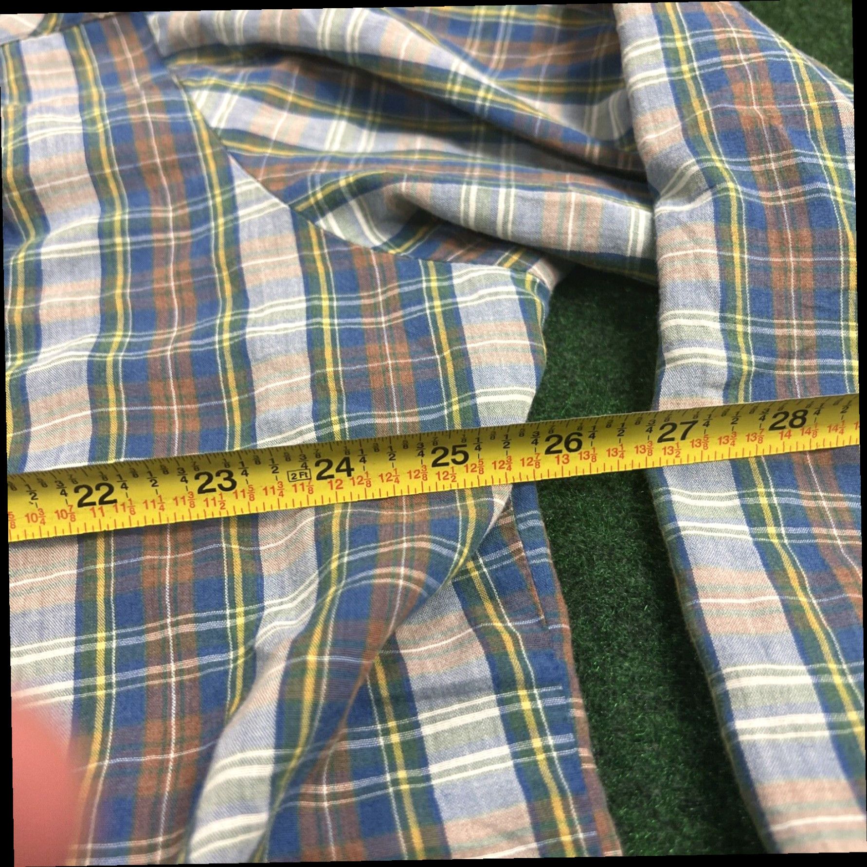 Wrangler Vintage Wrangler Mens Size XXL LongSleeve Pearl Snap Plaid Western Shirt Size US XXL / EU 58 / 5 - 7 Thumbnail