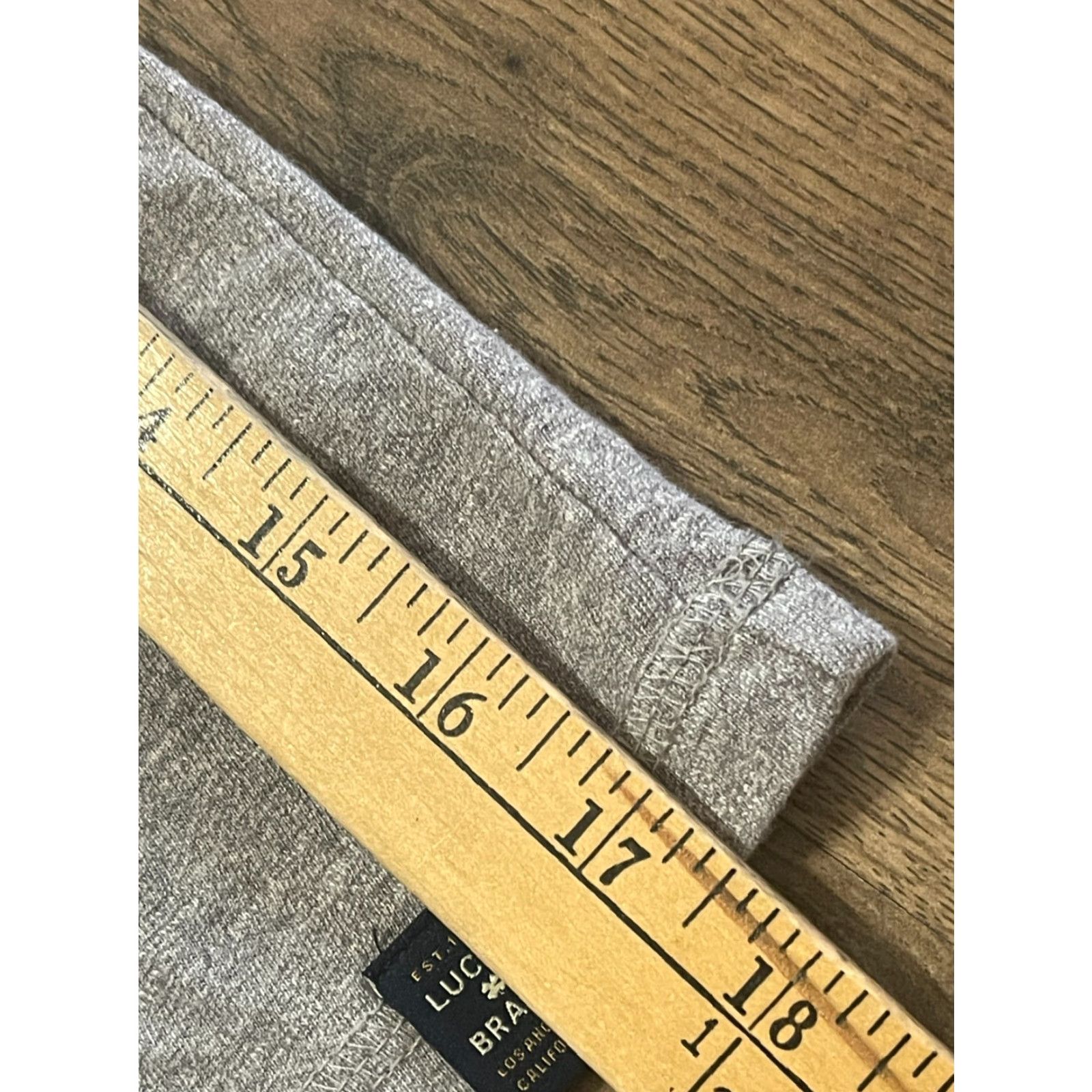 Lucky Brand Lucky Brand Shirt, Men’s XL, Gray, Long Sleeve, Henley Style, Regular Fit, T-Shirt, Vintage No, Men’s Shirts Size US XL / EU 56 / 4 - 6 Thumbnail