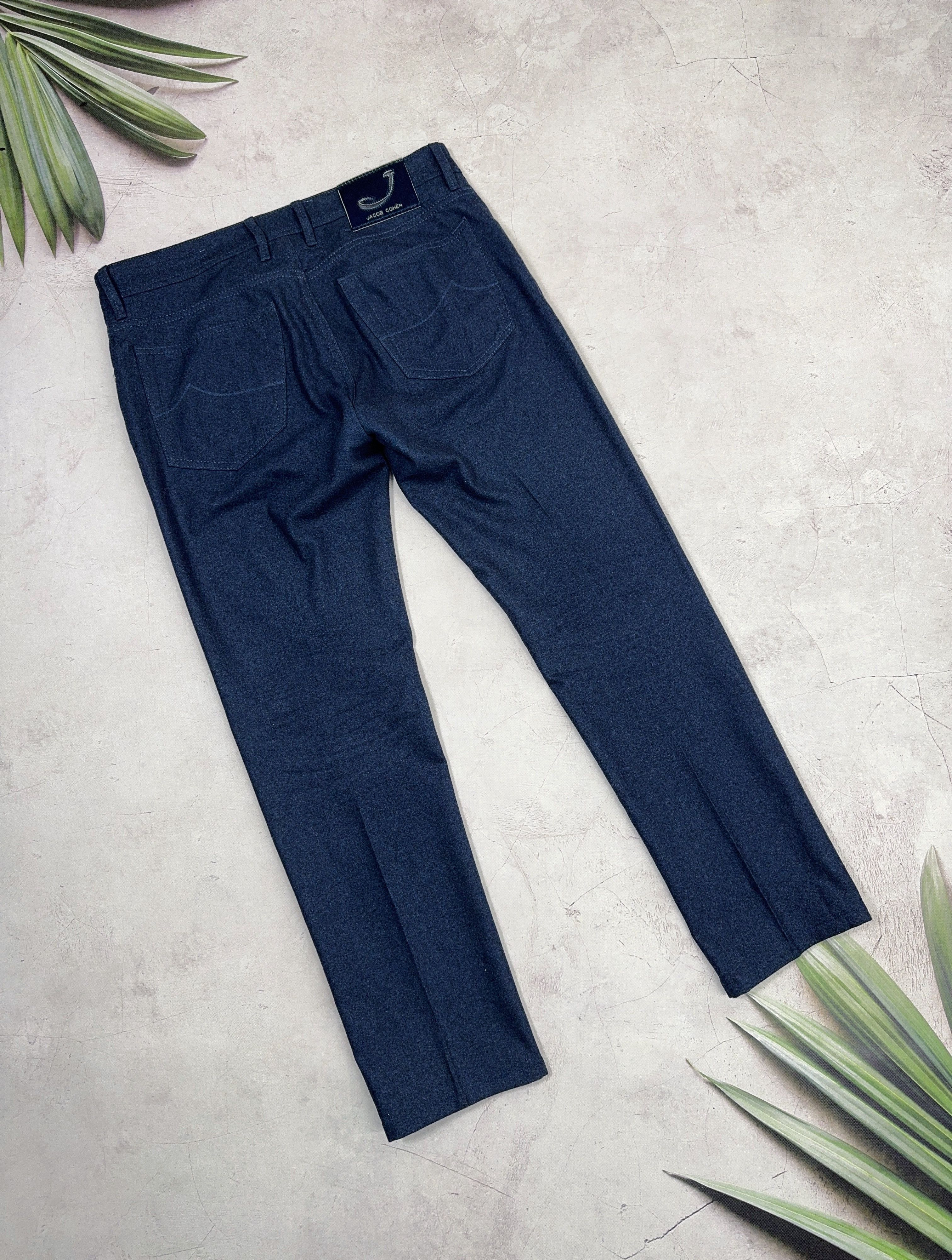 Jacob Cohen Jacob Cohen Wool Pants Trousers Style 622 Size US 33 - 1 Thumbnail