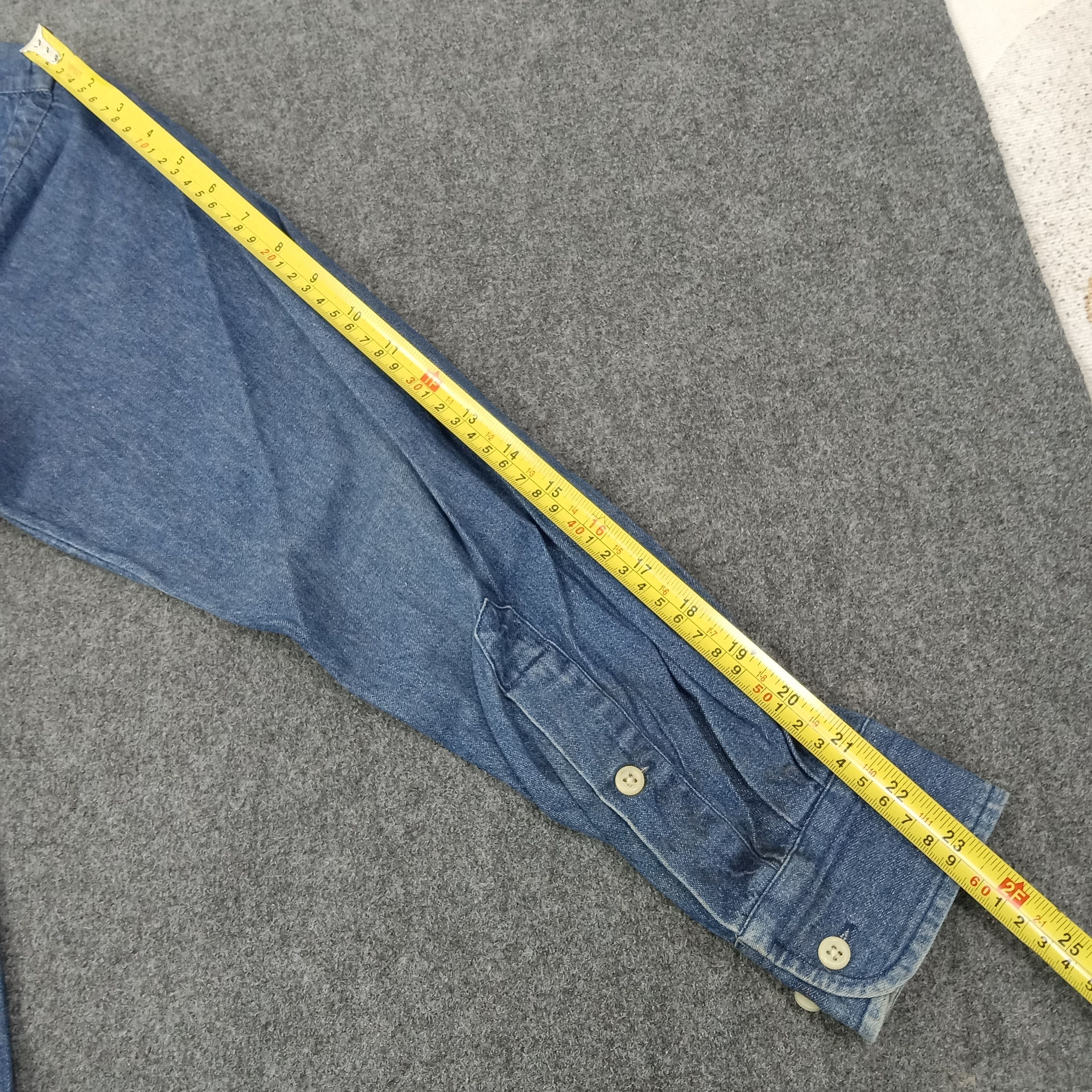 Polo Ralph Lauren PoloGround Sport Denim Button Up Shirt C259N73 Size US M / EU 48-50 / 2 - 7 Thumbnail