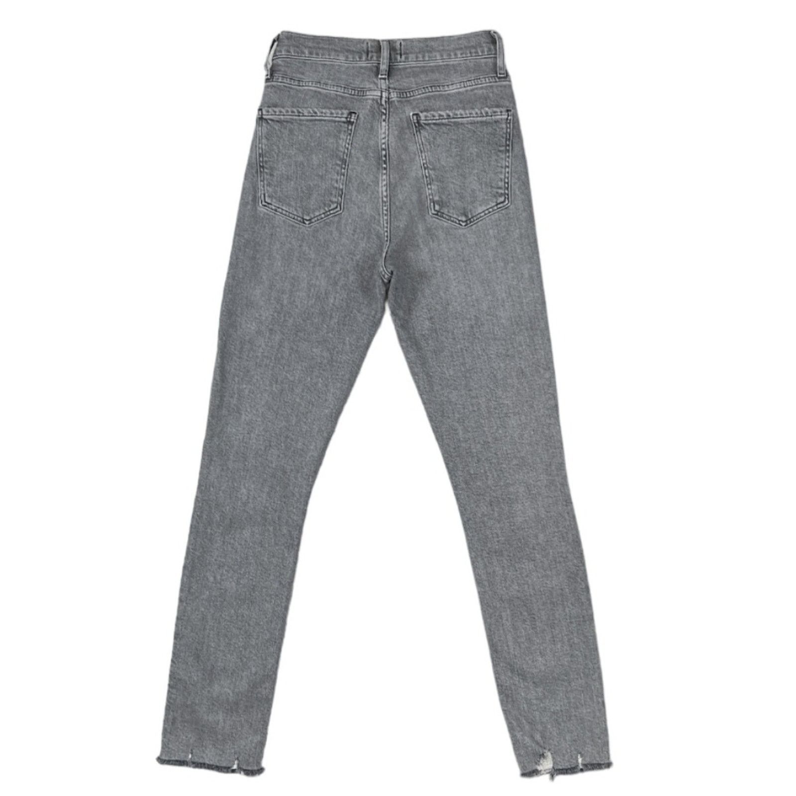 Agolde Agolde High Rise Skinny Gray Jeans | Size 24 Size 25" / US 0 / IT 36 - 2 Thumbnail
