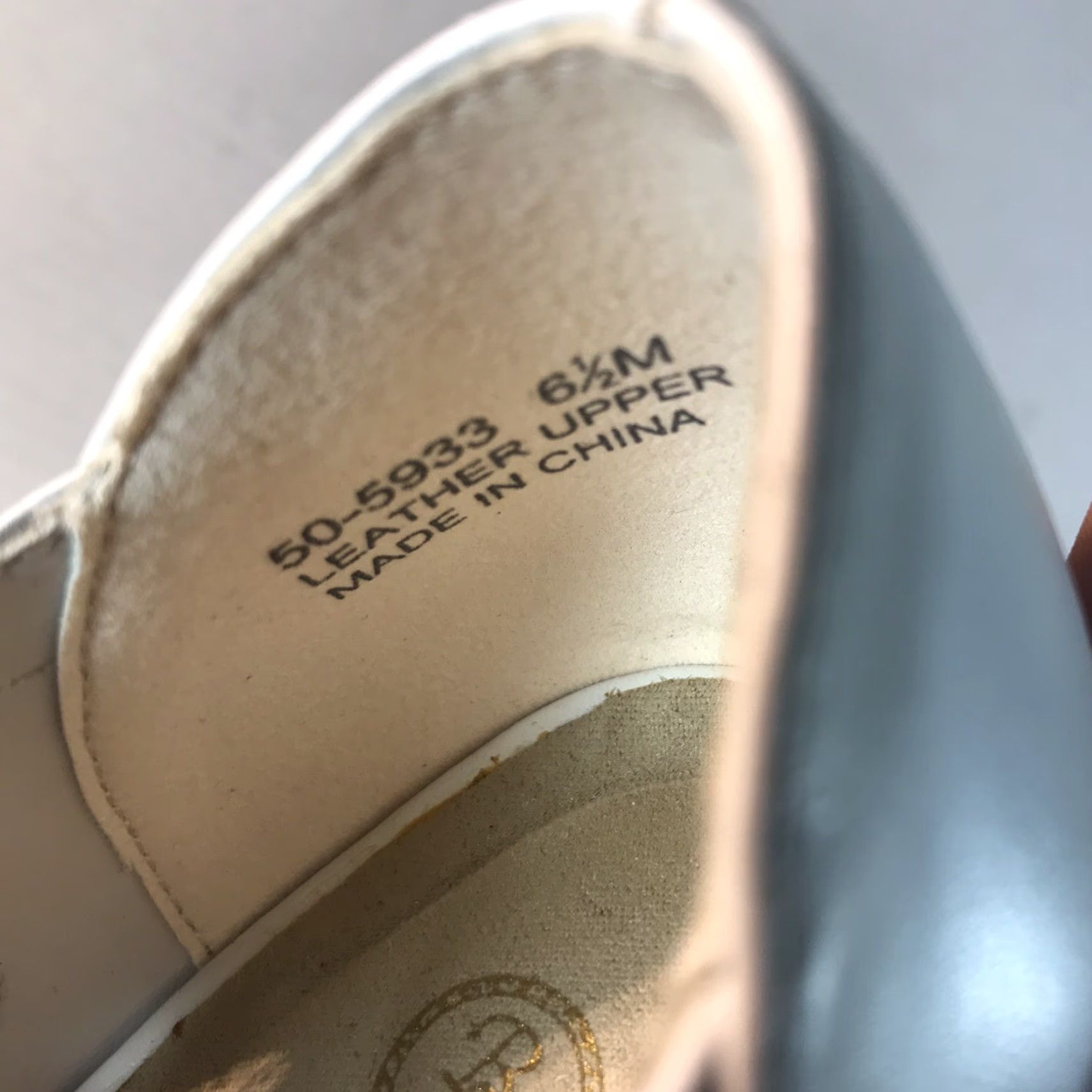 Vintage Bella Vita White Leather Lace Up Wedge Open Toe 1.5in Dressy Womens Size 6.5M Size M / US 6-8 / IT 42-44 - 8 Thumbnail