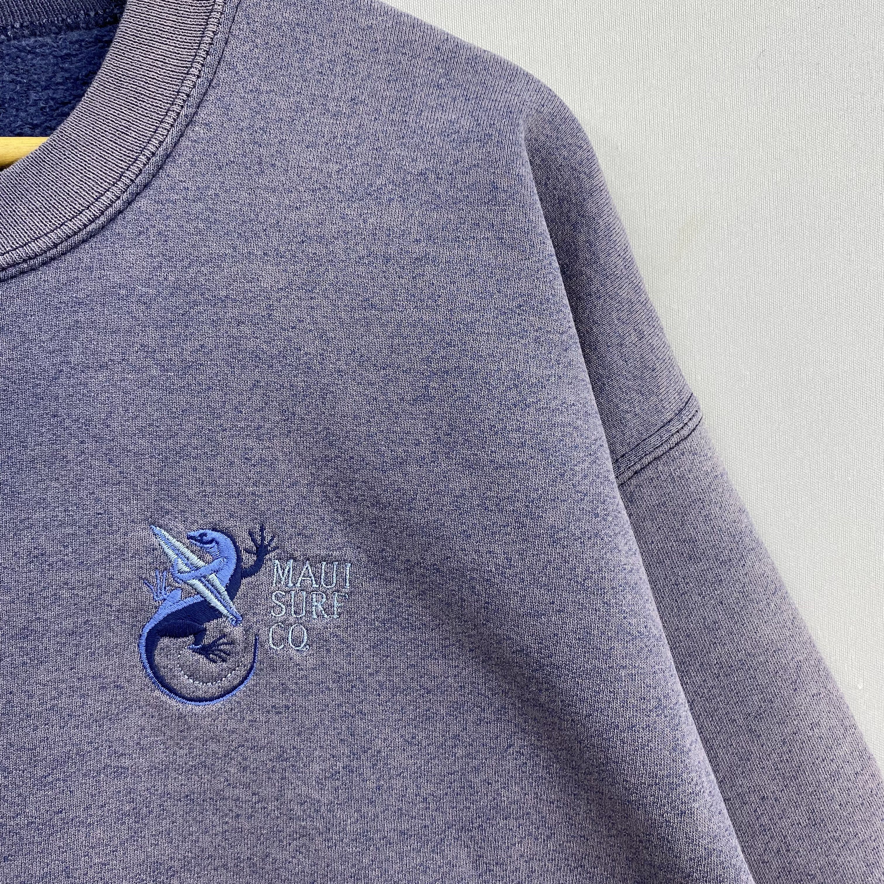 Vintage Vintage 90s Maui Surf Pullover Sweater Crazy Shirt Hawaii Size US L / EU 52-54 / 3 - 4 Thumbnail