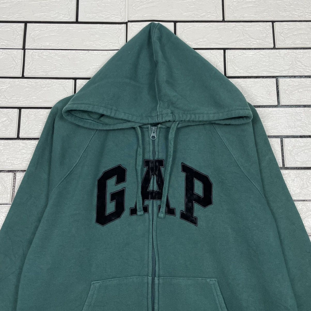 Gap Gap Big Logo Zipper Hoodie Size US M / EU 48-50 / 2 - 2 Thumbnail