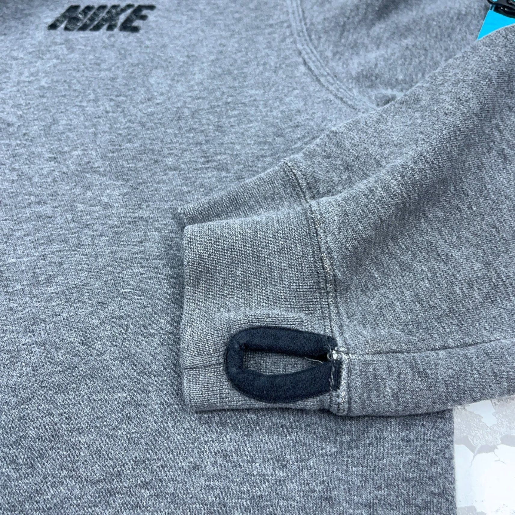 Nike Nike Hoodie Men L Gray Blue Full Zip Sweatshirt Jacket Logo Zipper Sports 90s Style Womens? Size US L / EU 52-54 / 3 - 6 Thumbnail