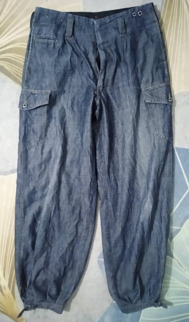 Japanese Brand × Vintage Vtg Denim WM Nikka Multiple Cargo Baggy Size US 32 / EU 48 - 7 Thumbnail