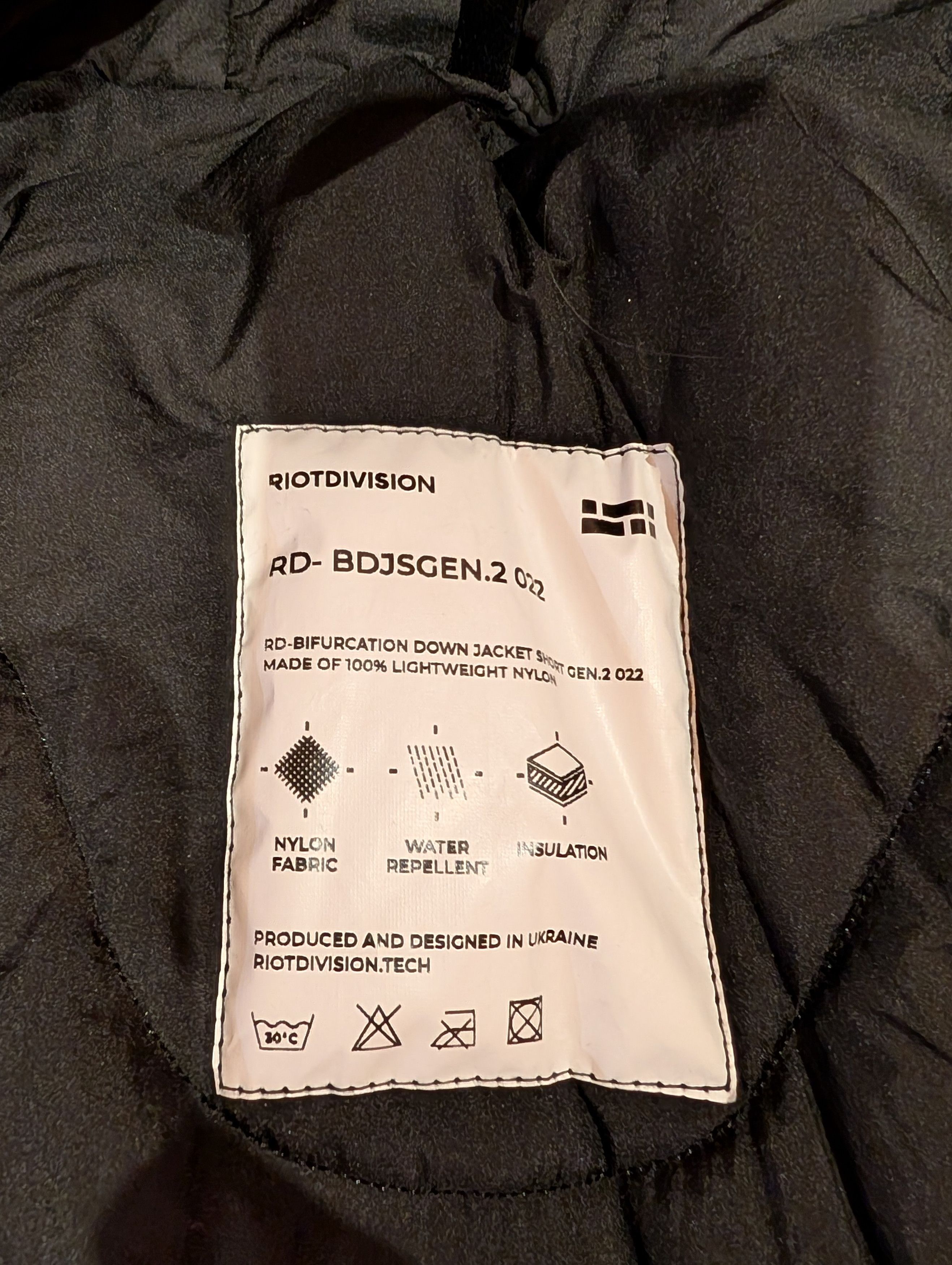 Riot Division Riot Division Bifurcation Down Jacket Short GEN.2022 Size US XS / EU 42 / 0 - 4 Thumbnail