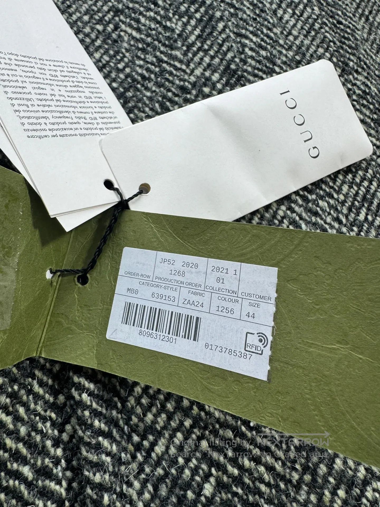Gucci Guicci Runway style wool coat with tiger embroidery| Size M / US 6-8 / IT 42-44 - 5 Thumbnail