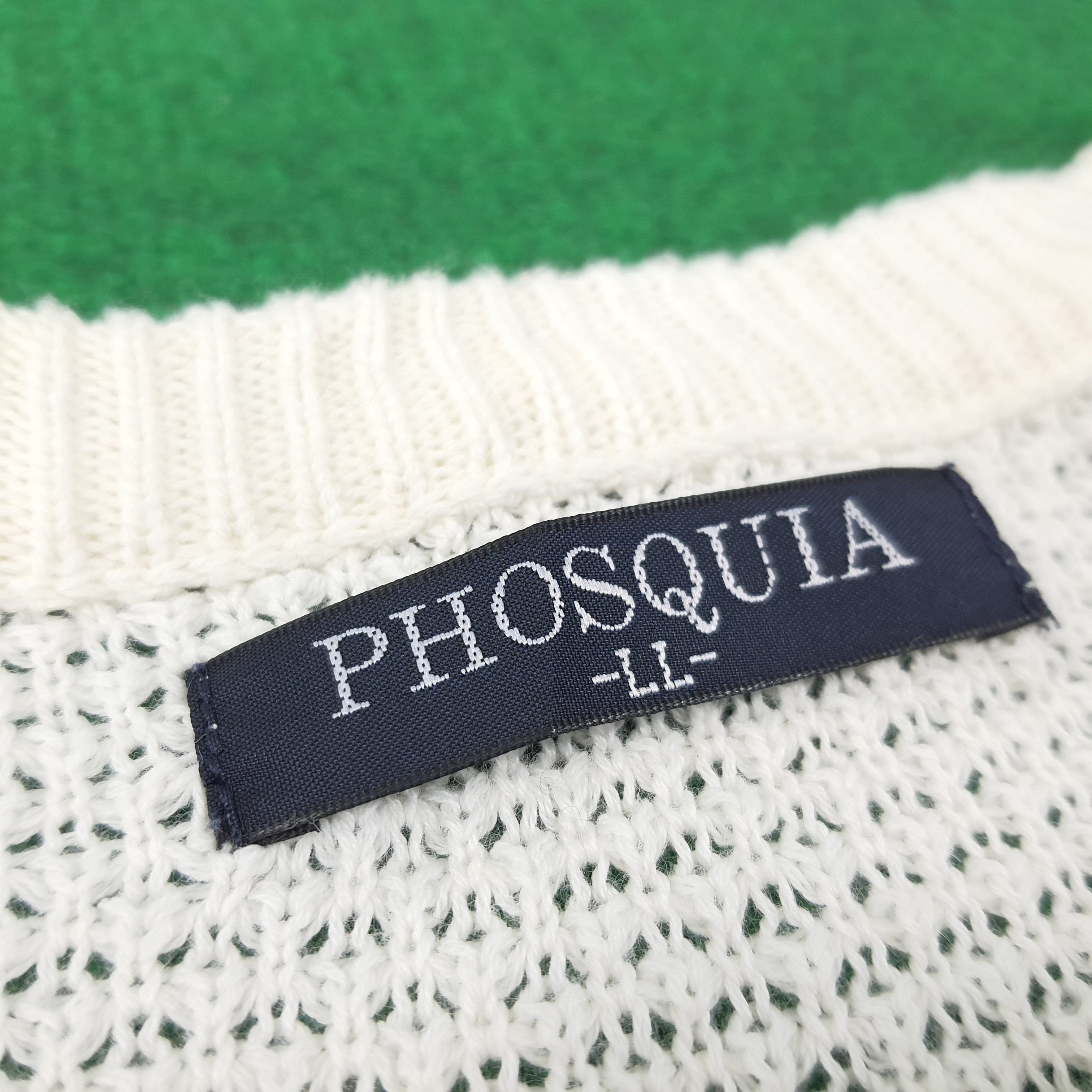 Japanese Brand × Vintage Vintage Phosquia Custom Logo Japanese Knitwear C229N5 Size US S / EU 44-46 / 1 - 5 Thumbnail