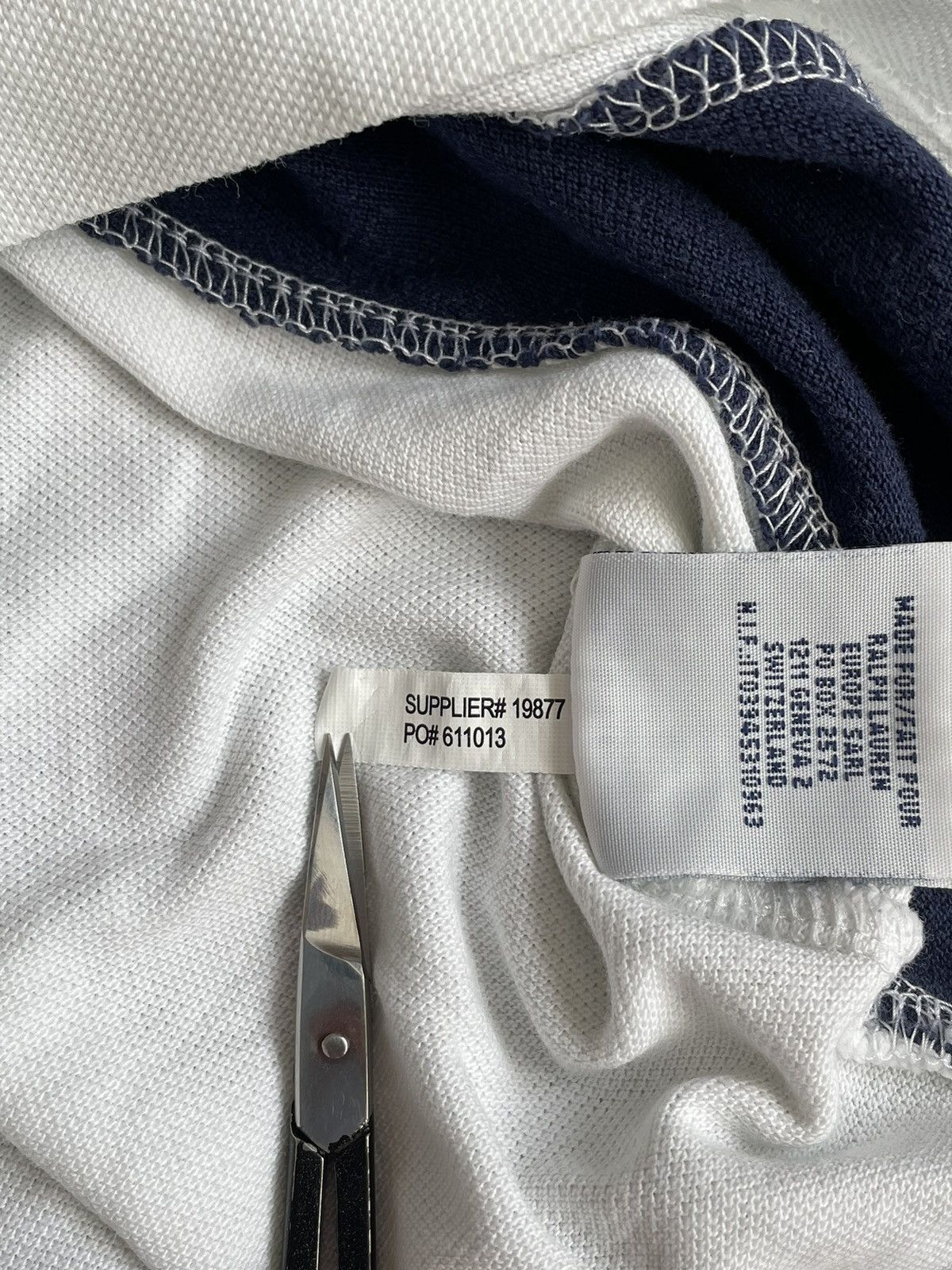 Polo Ralph Lauren Vintage Polo Ralph Lauren Polo Shirt Rugby Striped Big Pony Size US XXL / EU 58 / 5 - 7 Thumbnail