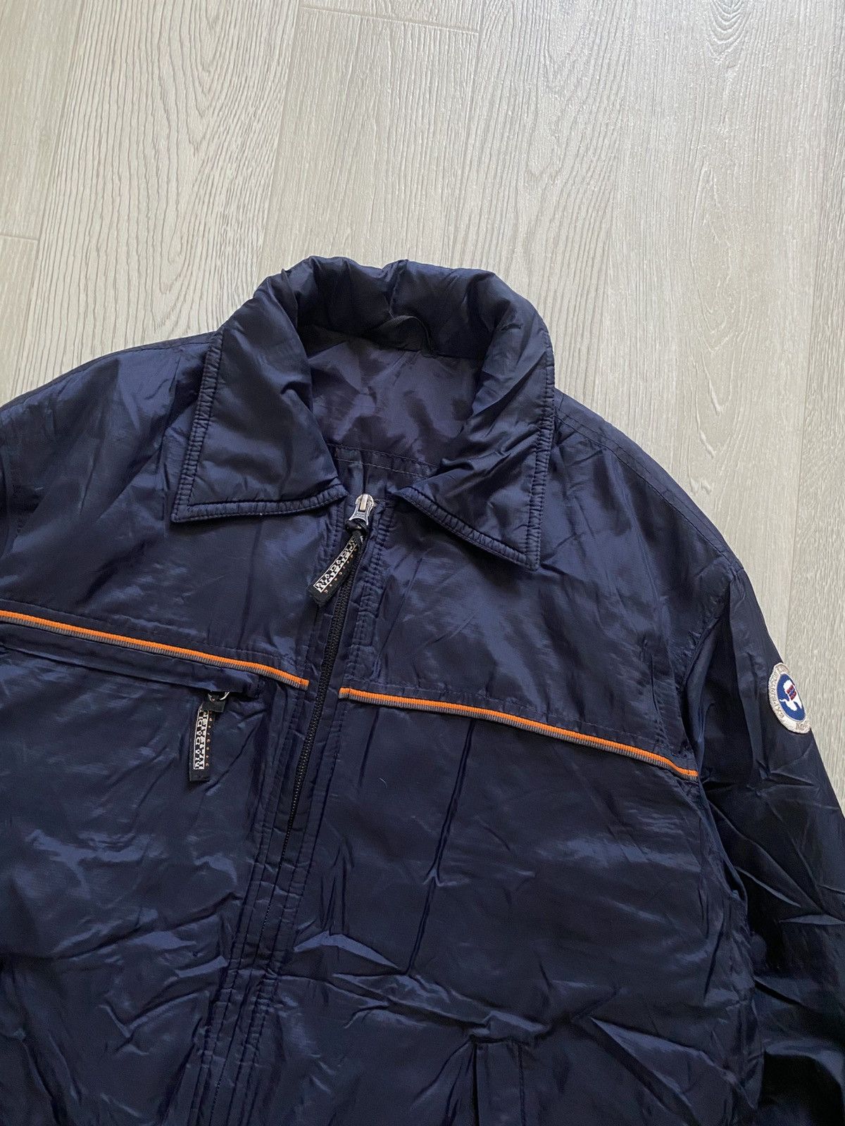 Napapijri Vintage Napapijri Nylon Zip Jacket Outdoor style Size US S / EU 44-46 / 1 - 2 Thumbnail