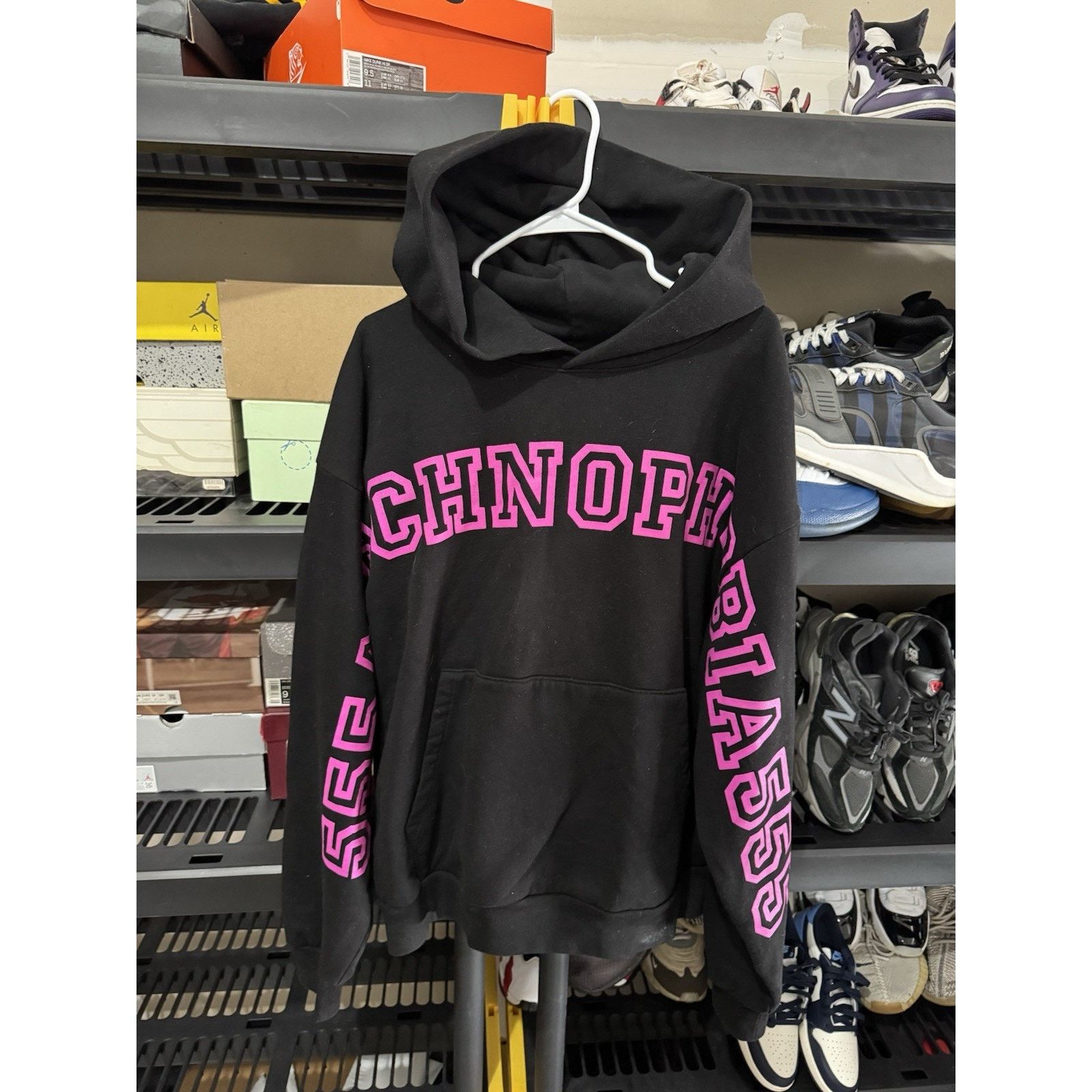 Sp5der Spider worldwide I love spider hoodie large | Grailed