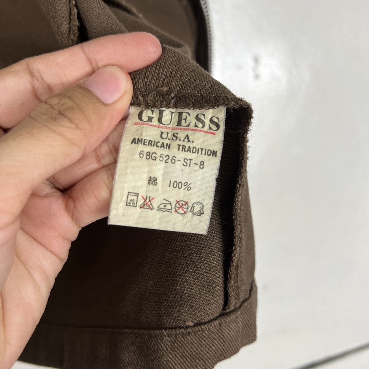 Guess 🔥 VINTAGE GUESS BLOUSON JACKET Size US M / EU 48-50 / 2 - 16 Thumbnail