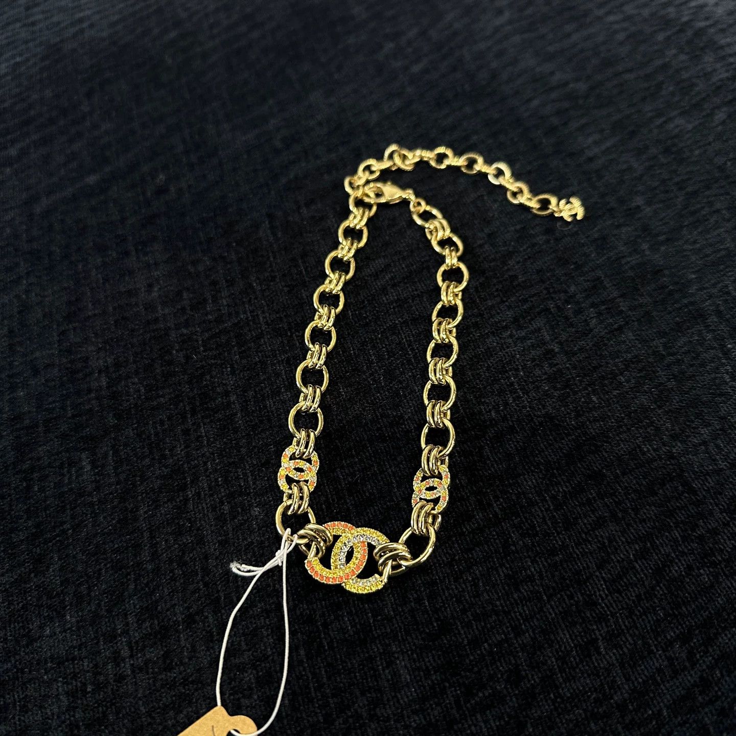Chanel Chanel Gold Necklace OS Women Size ONE SIZE - 1 Thumbnail