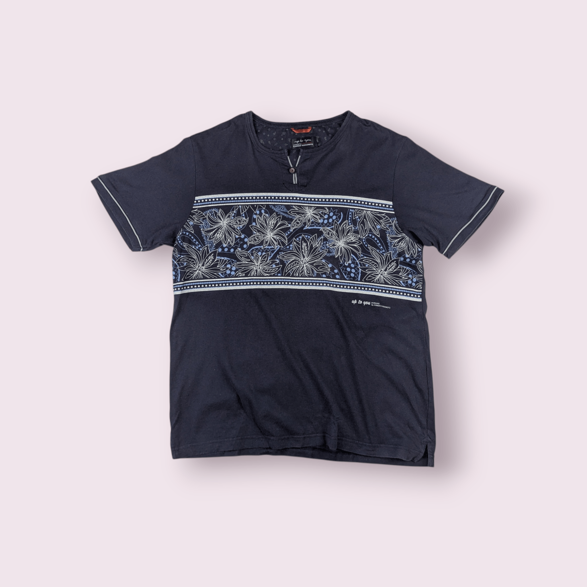 Kansai Yamamoto KANSAI YAMAMOTO Up To You Roundneck T Shirt Size US L / EU 52-54 / 3 - 2 Thumbnail