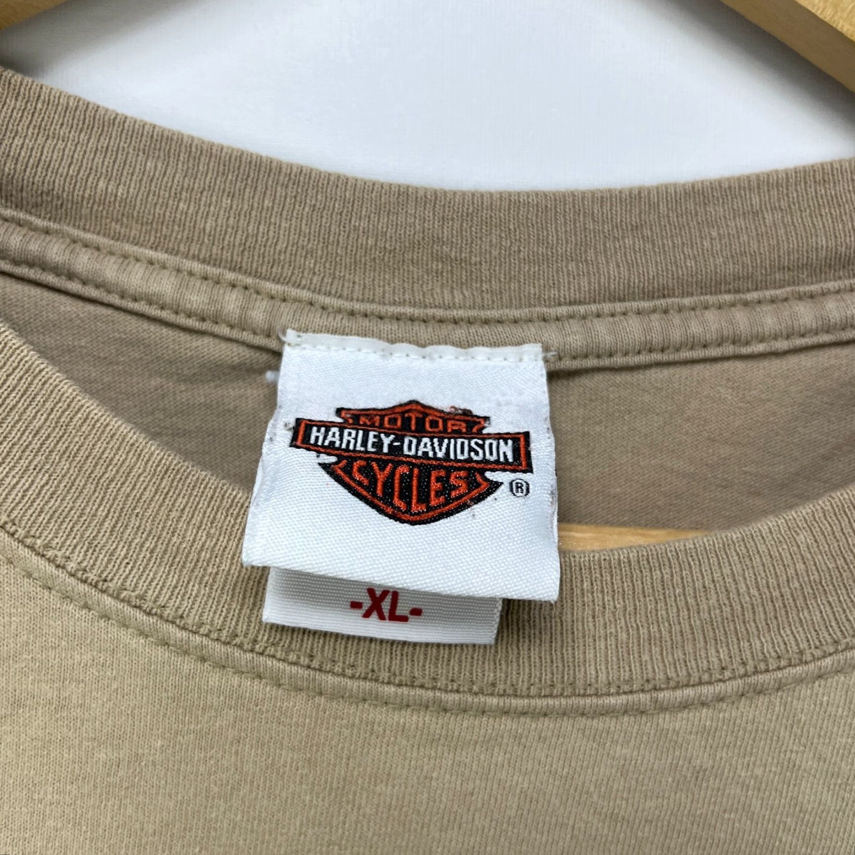 Harley Davidson VINTAGE Harley-Davidson Hawaii Maui T Shirt XL Biker Motorcycle Shirt Mens Beige Size US XL / EU 56 / 4 - 7 Thumbnail