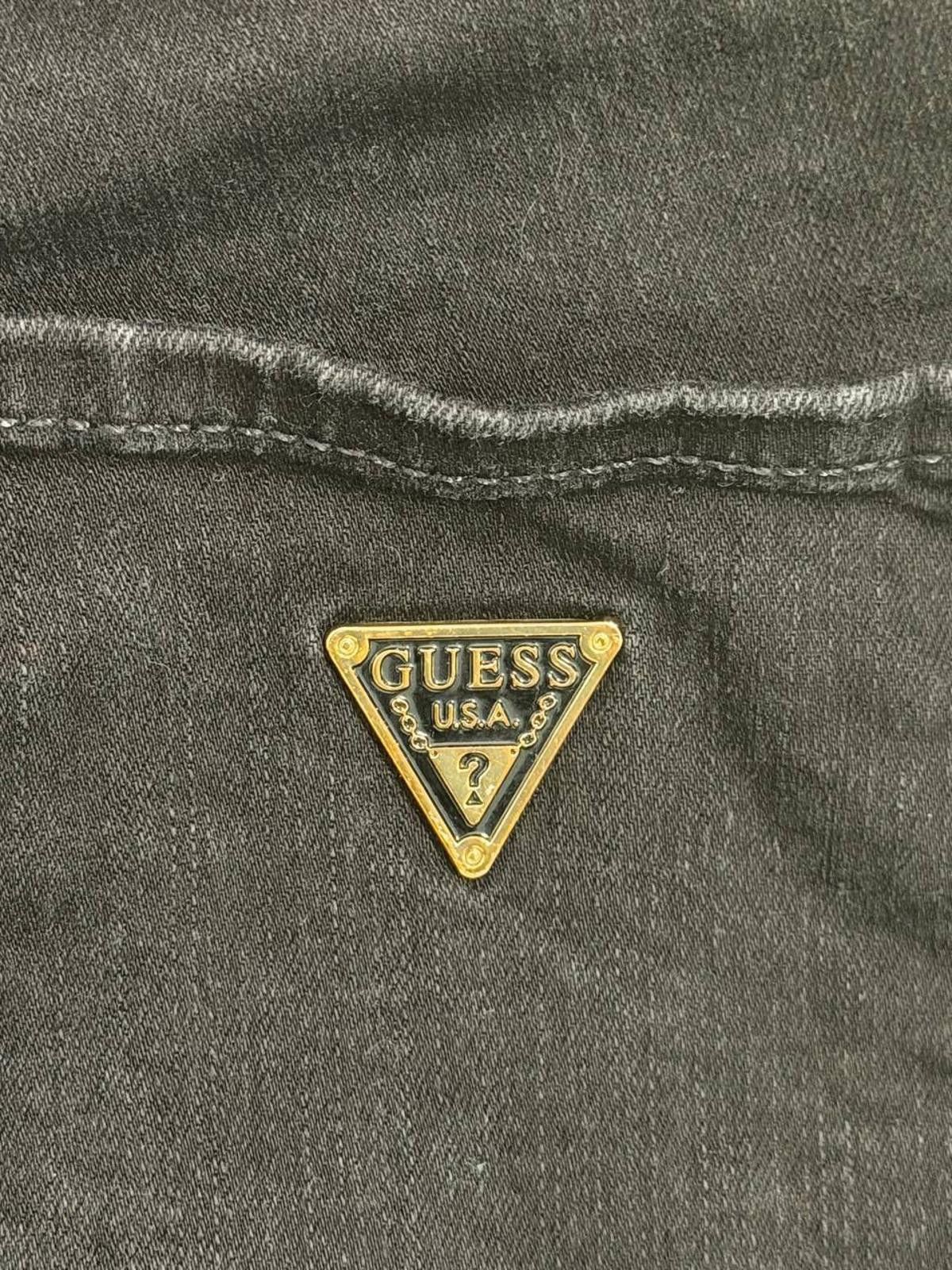 Guess Guess U.S.A. Women’s 1981 Skinny Jeans Black Size 24 Size 24" / US 00 / IT 34 - 2 Thumbnail