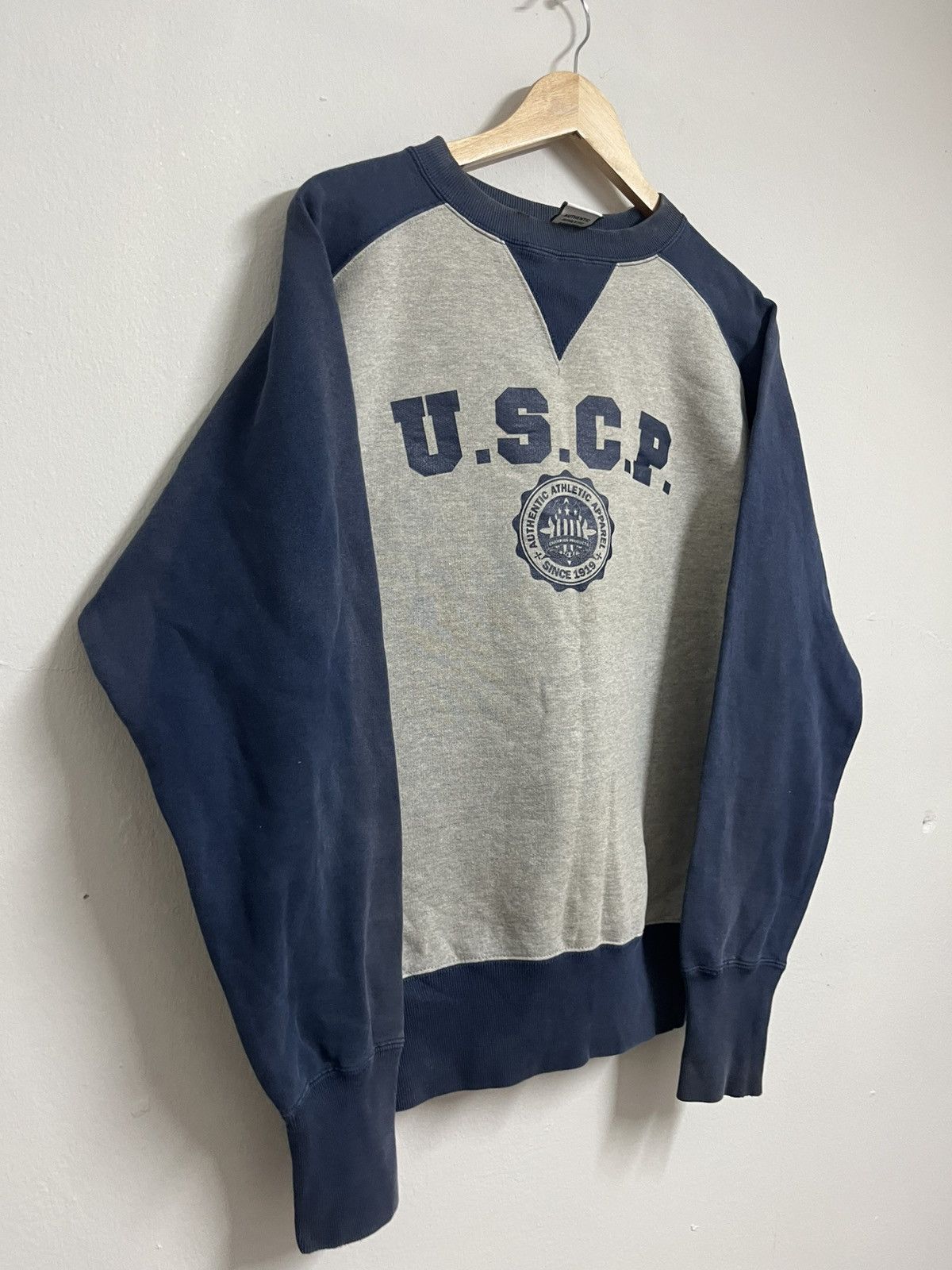 Beams Japan × Champion 💥Steal💥 Vintage CHAMPION by Jaspo USSP Pullover Sweatshirts Size US L / EU 52-54 / 3 - 2 Thumbnail
