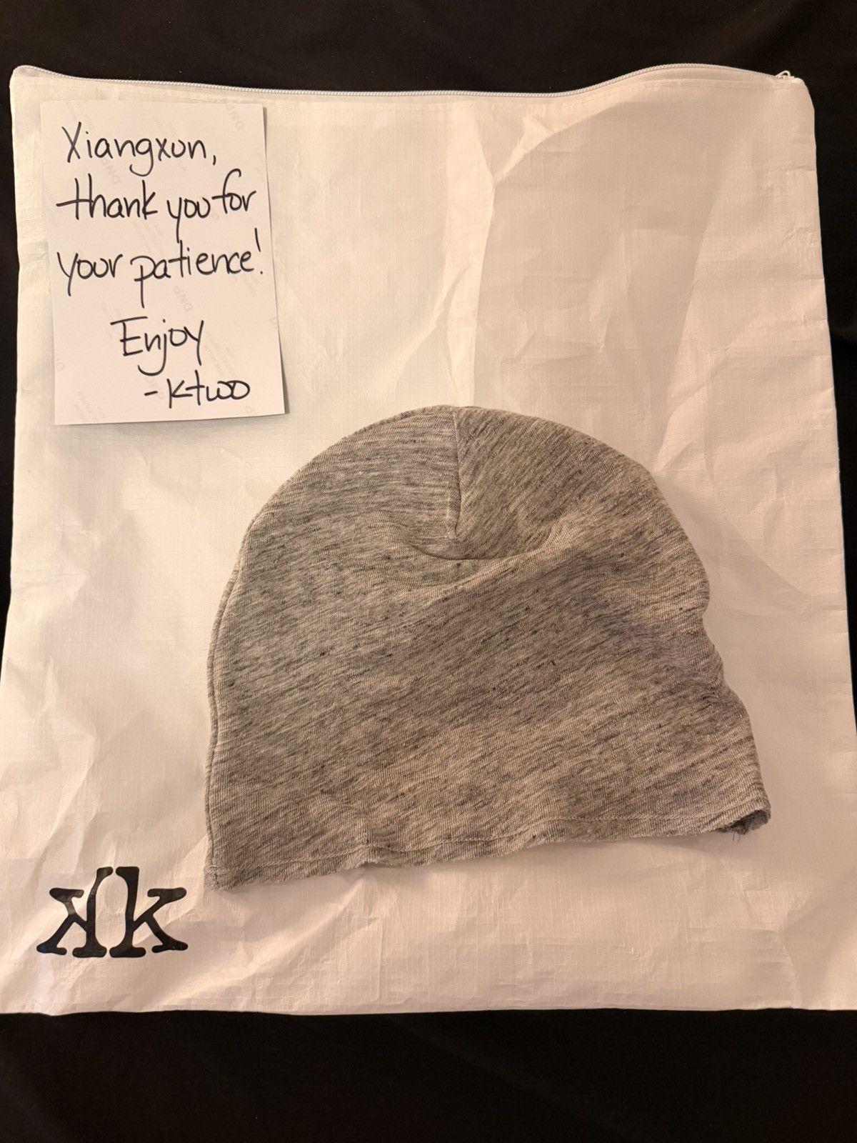 K-Two Studios Linen Beanie "heather" Size ONE SIZE - 1 Thumbnail