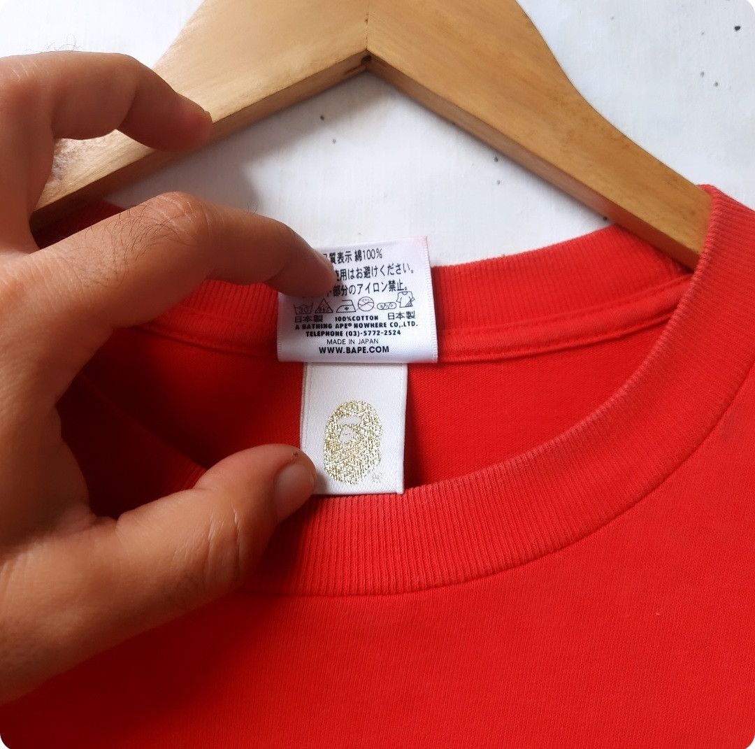 Bape BAPE Baby Milo Tshirt Size US M / EU 48-50 / 2 - 9 Thumbnail