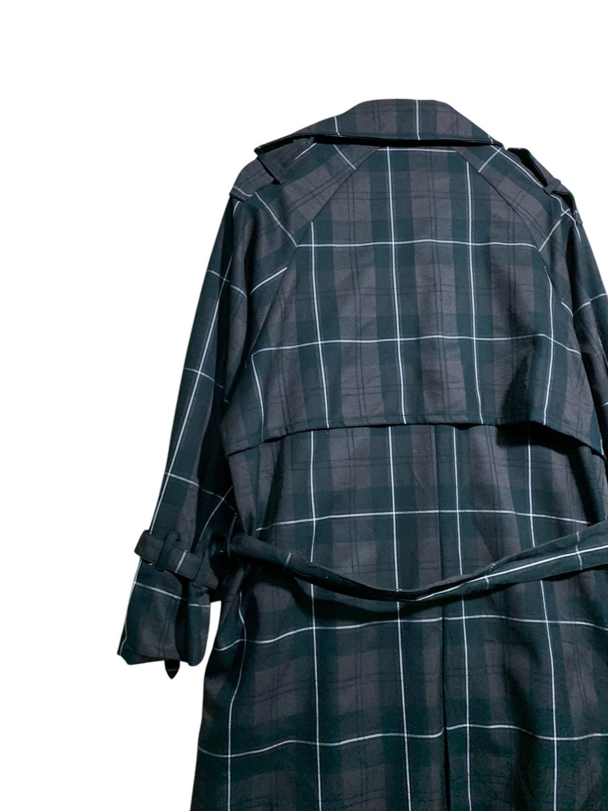 Japanese Brand 🔥FAITH TARTANS TRENCH COATS JACKETS Size US L / EU 52-54 / 3 - 6 Thumbnail