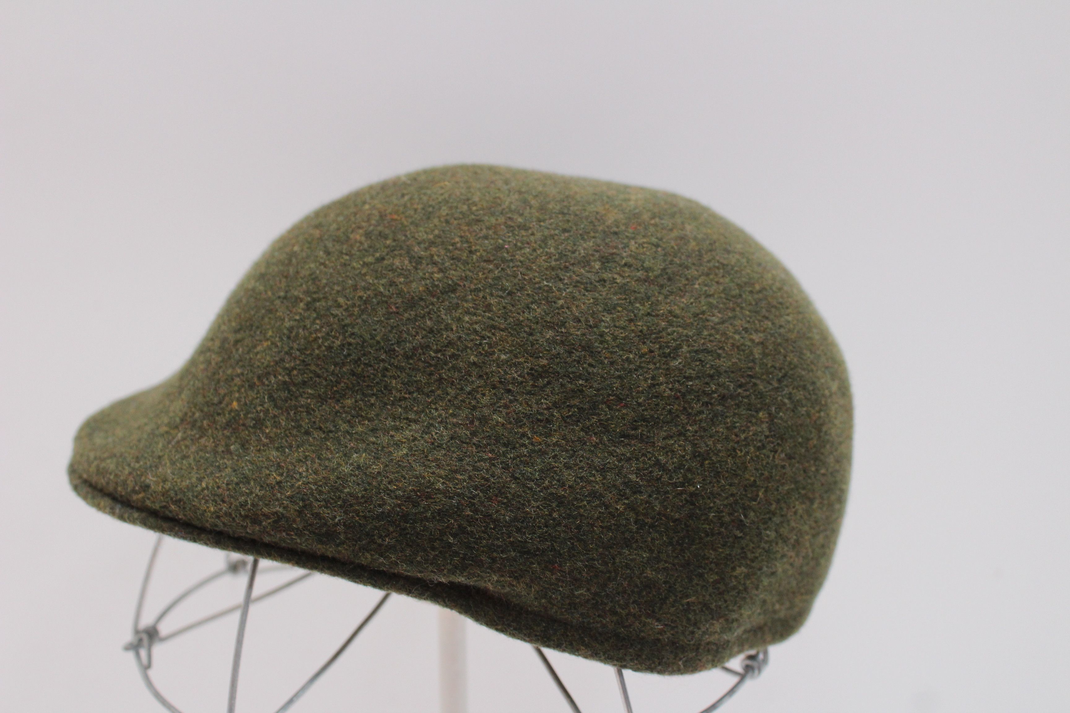 Vintage Chrystys London Flat Hat 100% Wool Made In England Authentic Size ONE SIZE - 5 Thumbnail