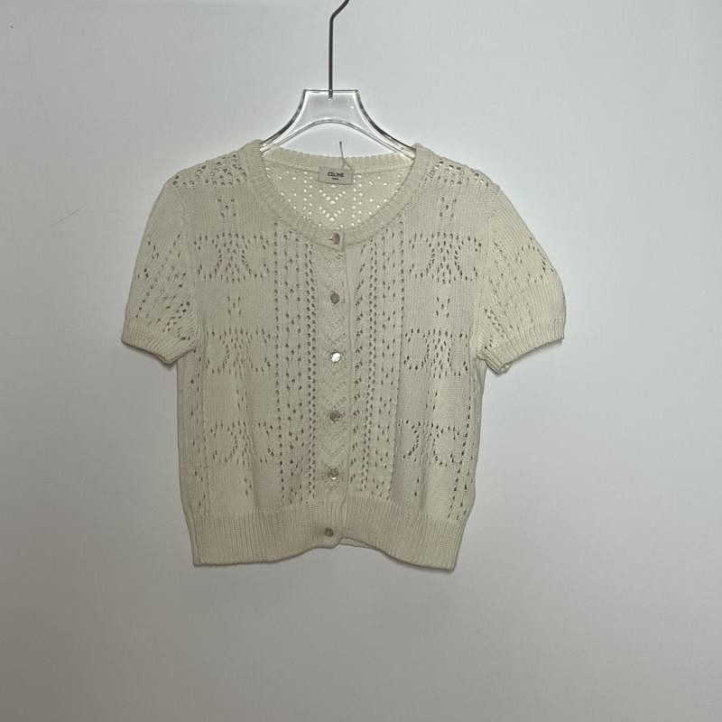 Celine Celine Knit Button Up Cardigan Size M Size M / US 6-8 / IT 42-44 - 1 Thumbnail
