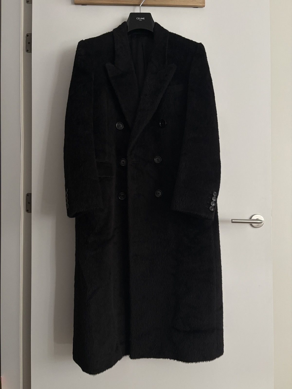 Celine Celine Alpaca & Wool Coat Size US M / EU 48-50 / 2 - 1 Thumbnail