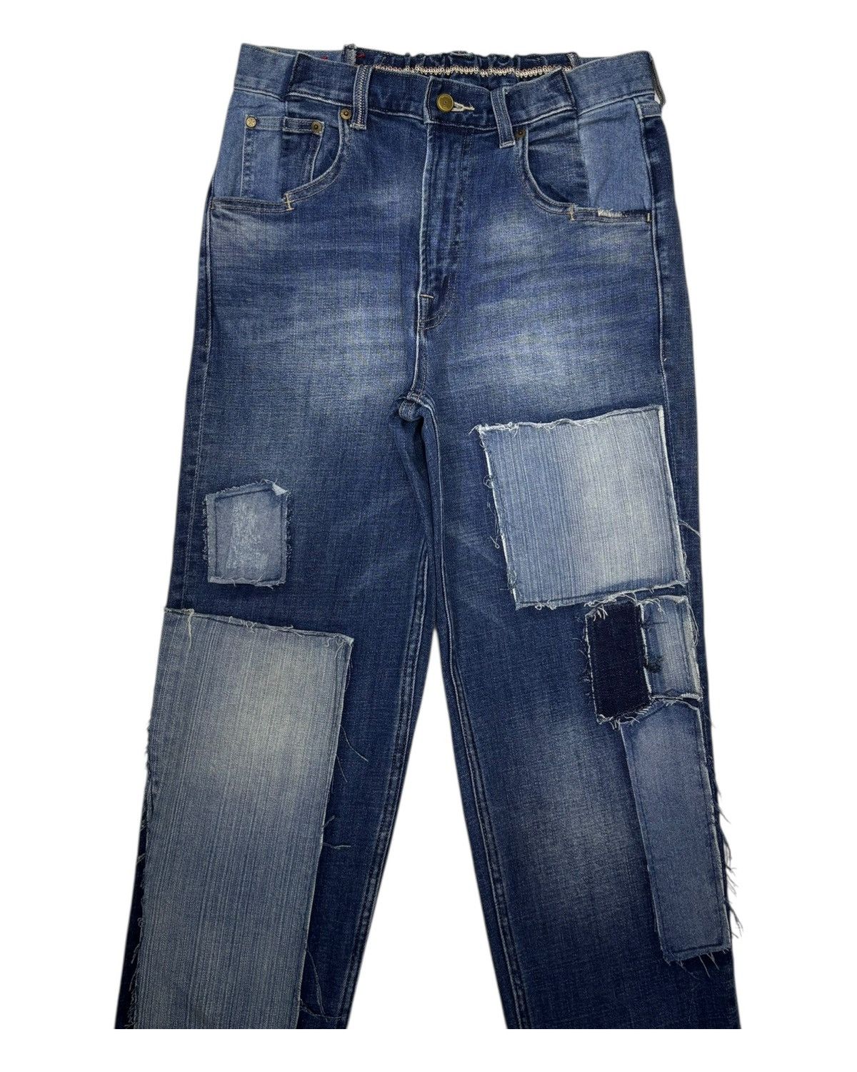 Japanese Brand × Jean × Kapital Vintage Patchwork Jean Cepo Japanese Brand Denim Size US 30 / EU 46 - 5 Thumbnail