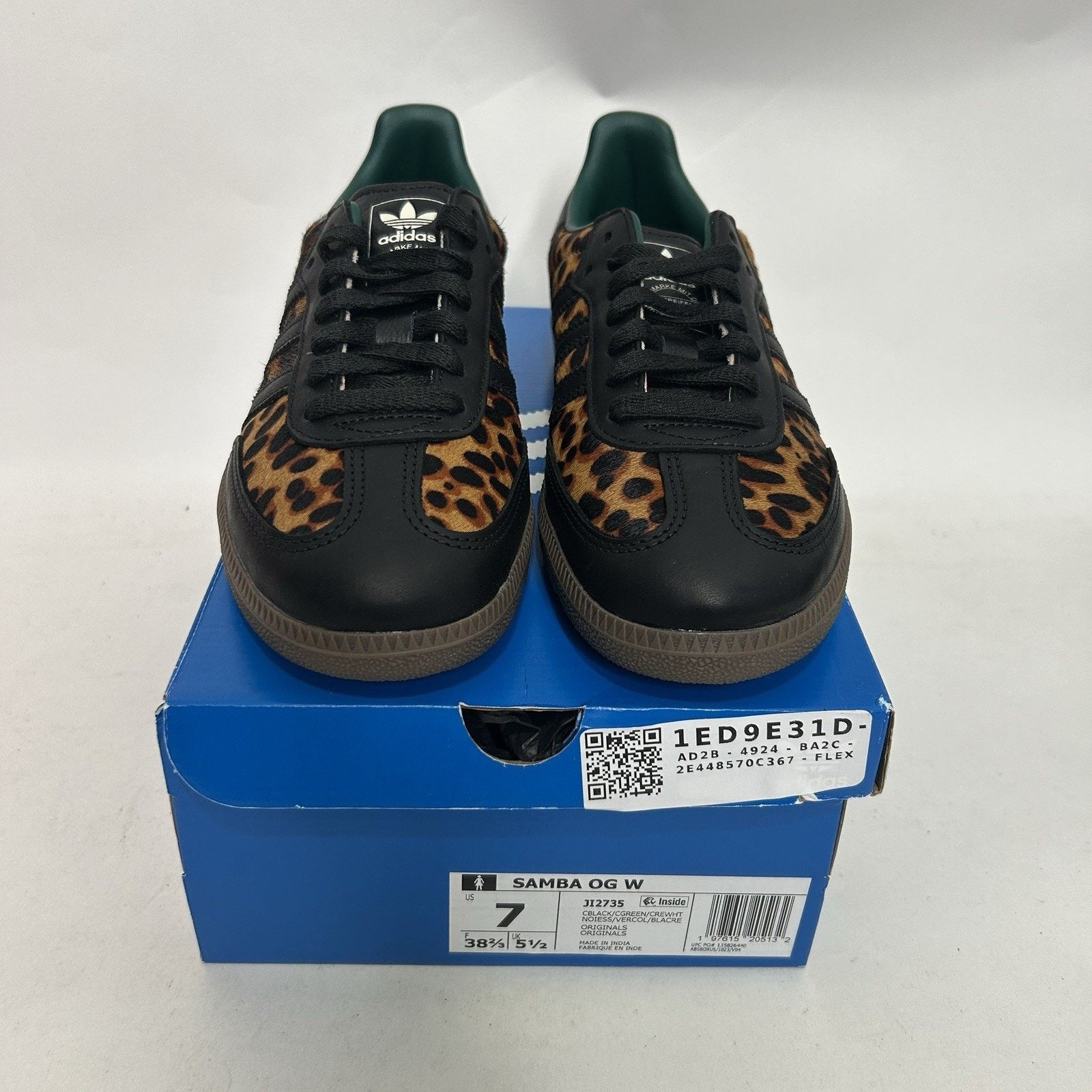 Adidas Adidas Samba OG Cheetah Pack - “Collegiate Green” JI2735 Size US 7 / IT 37 - 2 Thumbnail