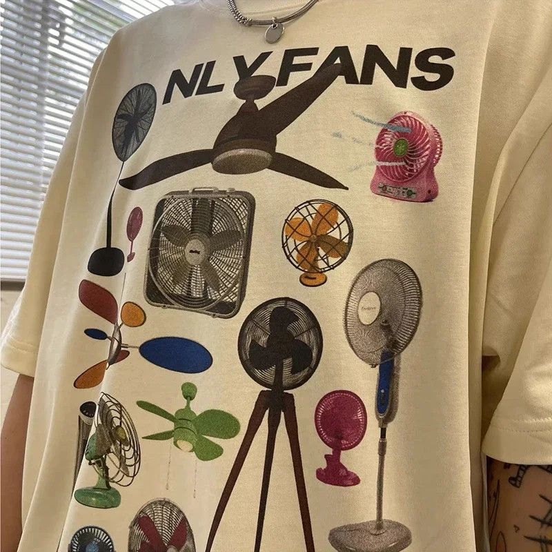 Japanese Brand Only Fans Streetwear Tee Size US XL / EU 56 / 4 - 2 Thumbnail